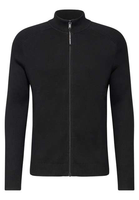 STREET ONE MEN Strickjacke, mit Stehkragen günstig online kaufen