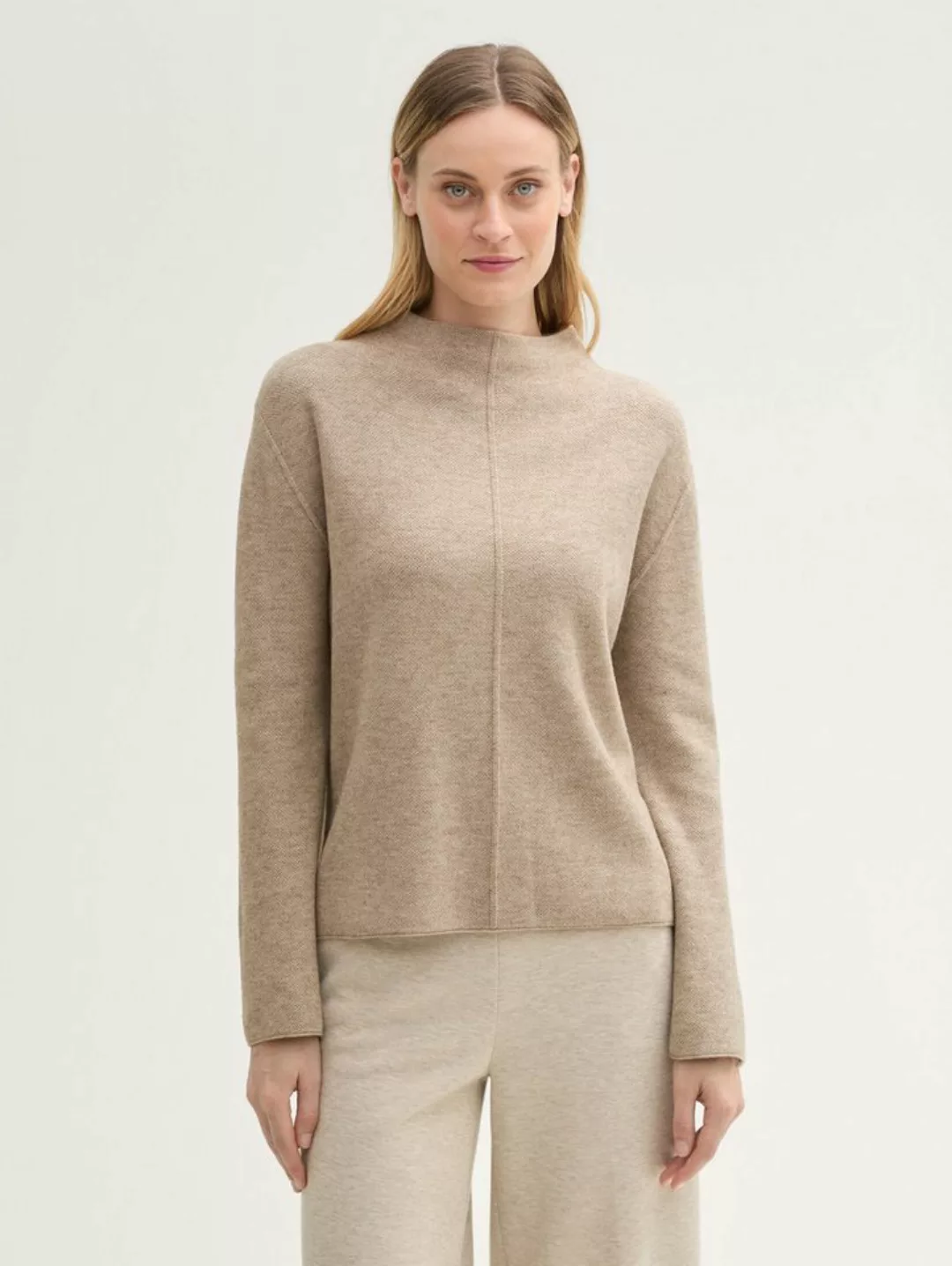 TOM TAILOR Strickpullover Strick Pullover mit LENZING™ EcoVero™ günstig online kaufen