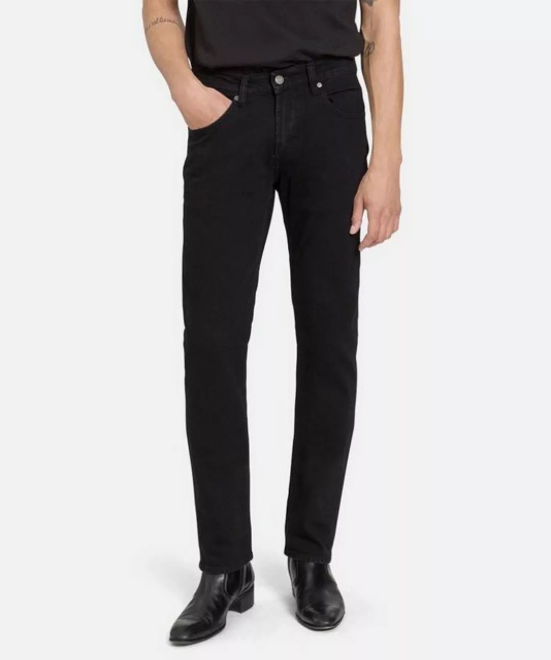 BALDESSARINI Regular-fit-Jeans BLD-John, black black raw günstig online kaufen