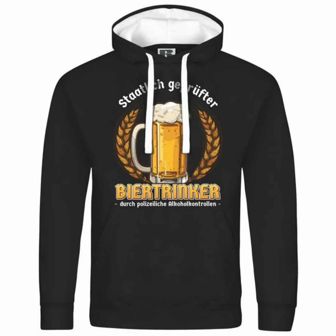 deinshirt Kapuzenpullover Herren Kapuzenpullover Staatlich geprüfter Biertr günstig online kaufen