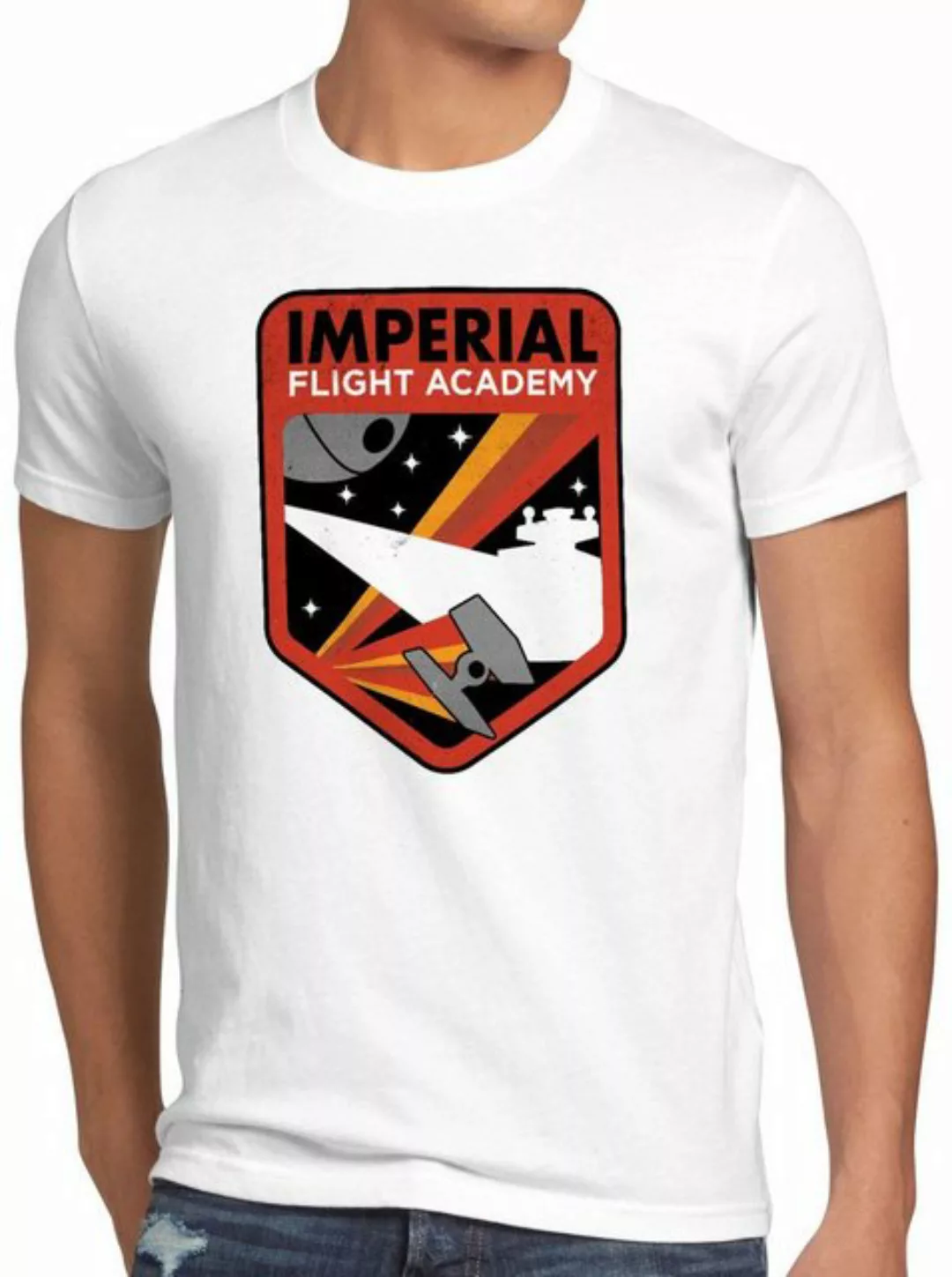 style3 Print-Shirt Herren T-Shirt Imperial Flight sternenzerstörer tie günstig online kaufen