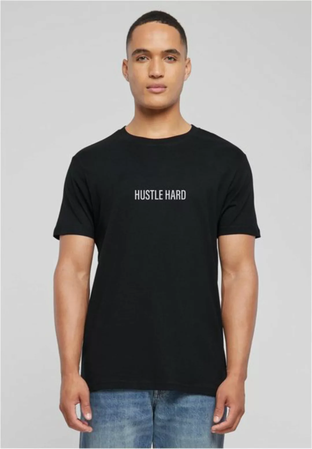 Mister Tee T-Shirt Hustle Wording EMB Tee günstig online kaufen