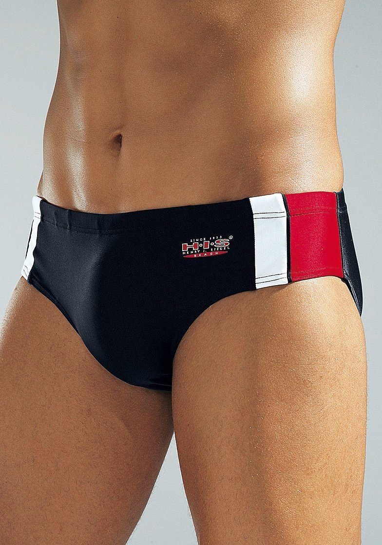 H.I.S Badeslip mit Kontrasteinsätzen günstig online kaufen