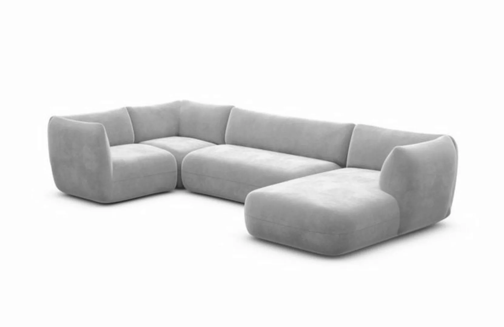 Sofa Dreams Wohnlandschaft Sofa Stoff Polstersofa Stoffcouch Stoffsofa Madr günstig online kaufen