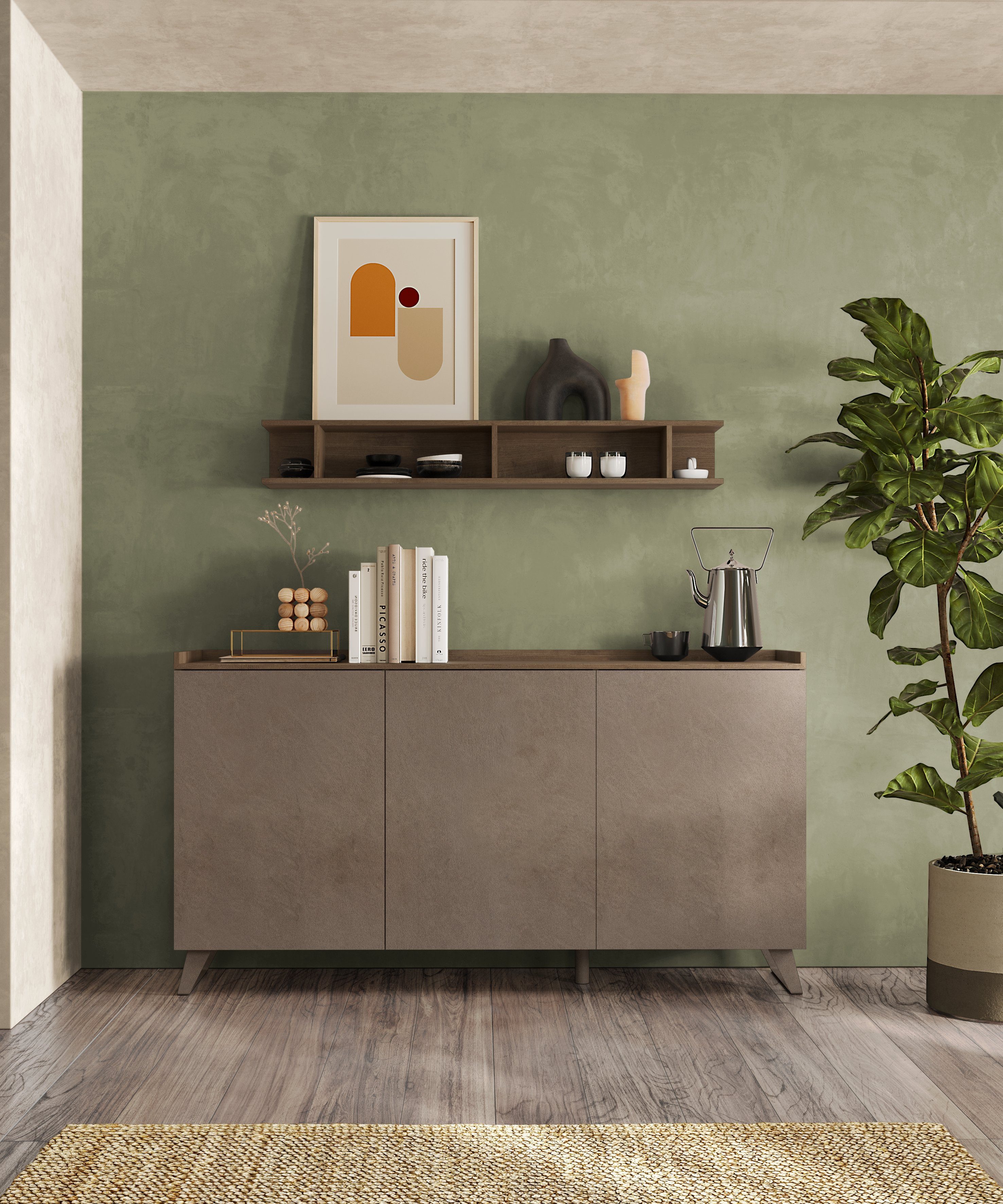INOSIGN Wandregal "Infinity", Breite 138 cm, senkrecht oder waagerecht zu h günstig online kaufen