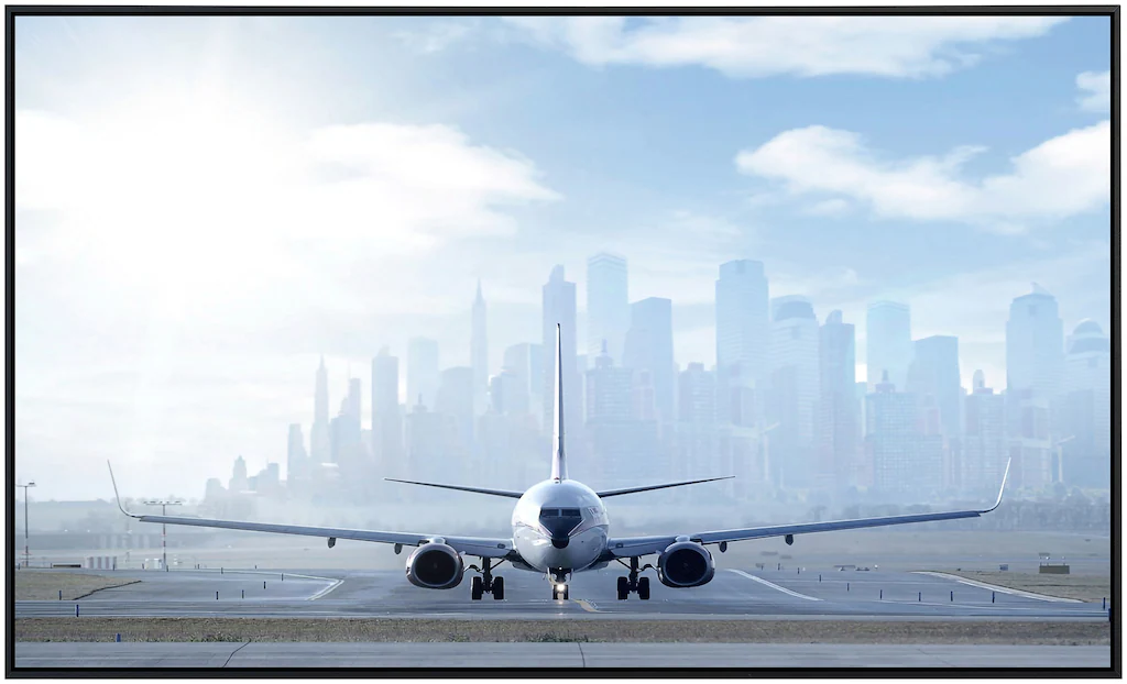 Papermoon Infrarotheizung »Flugzeug«, sehr angenehme Strahlungswärme günstig online kaufen