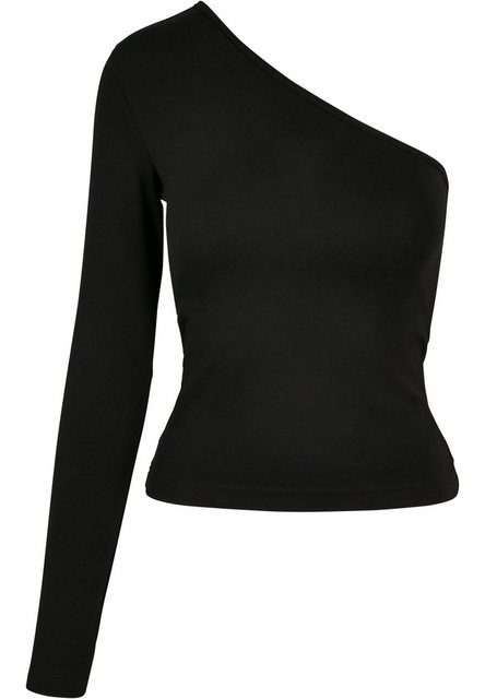 URBAN CLASSICS Langarmshirt "Damen Ladies Asymmetric Longsleeve", (1 tlg.) günstig online kaufen