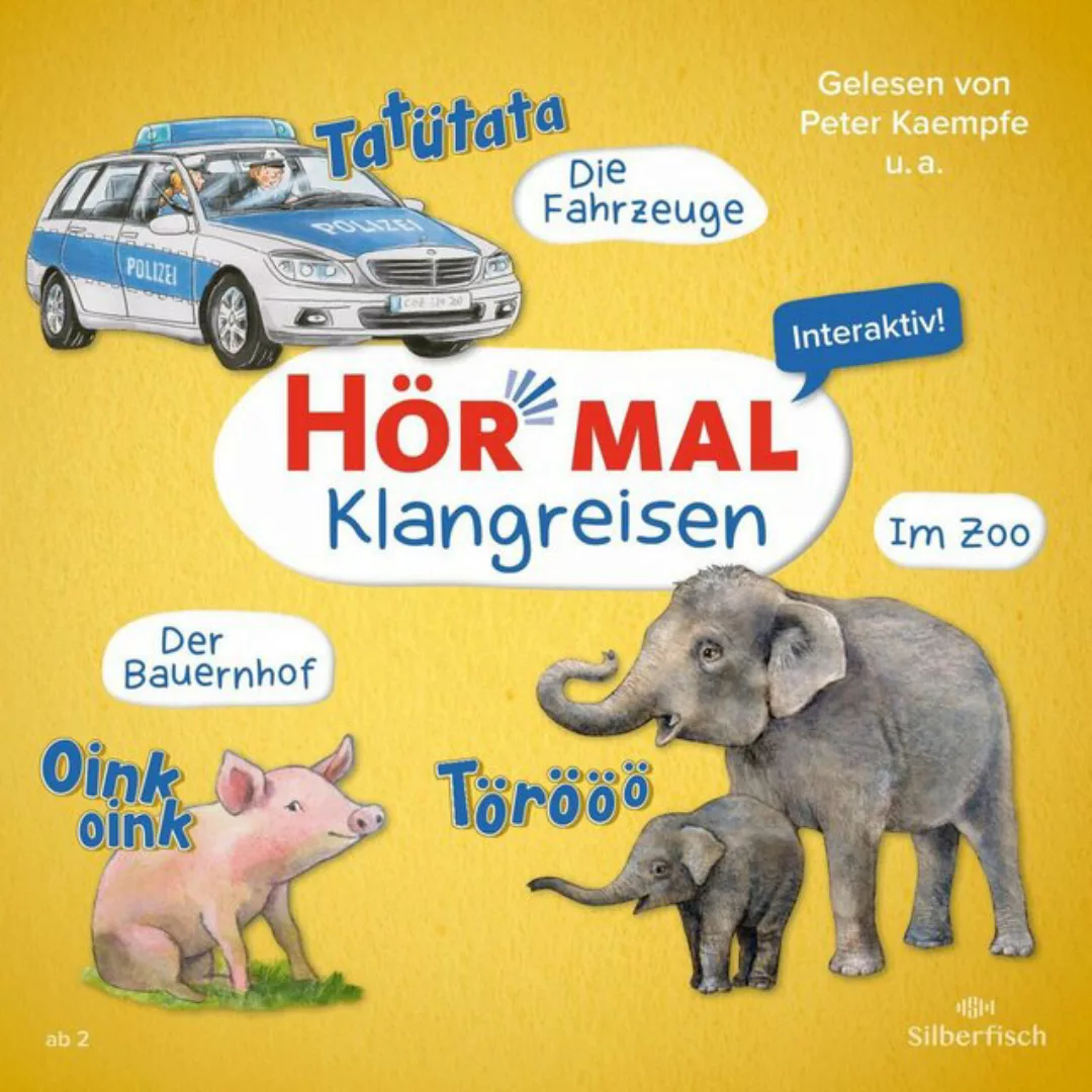 Silberfisch Verlag Hörspiel Hör mal: Die Fahrzeuge, Der Bauernhof, Im Zoo. günstig online kaufen