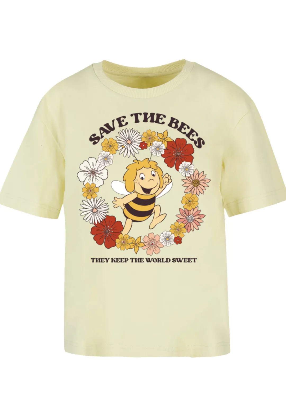 F4NT4STIC T-Shirt "Die Biene Maja Save The Bees", Premium Qualität, Nostalg günstig online kaufen