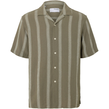 Selected  Blusen Sal Relax Fit Overhemd Vetiver günstig online kaufen