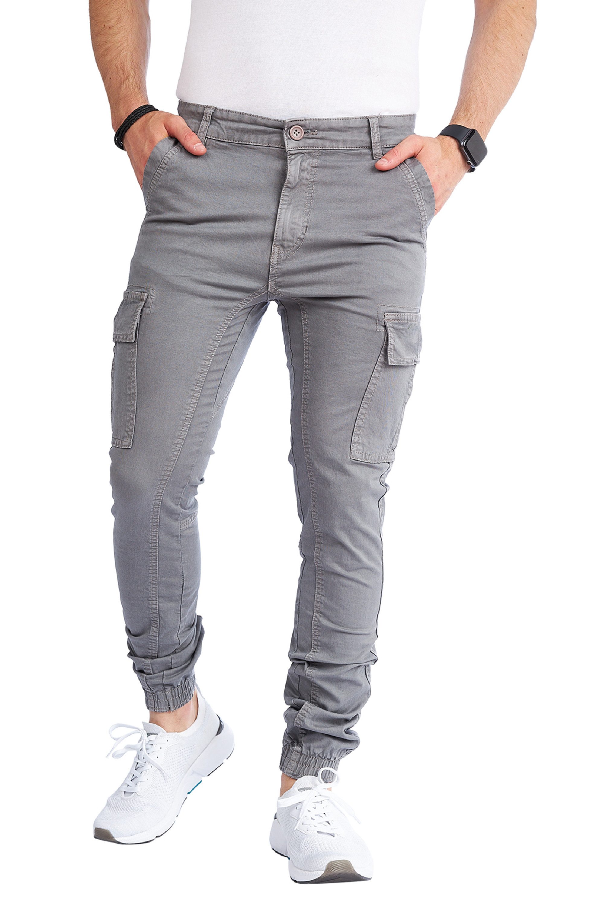 Styleko Cargohose Slim fit Cargohose Herren günstig online kaufen
