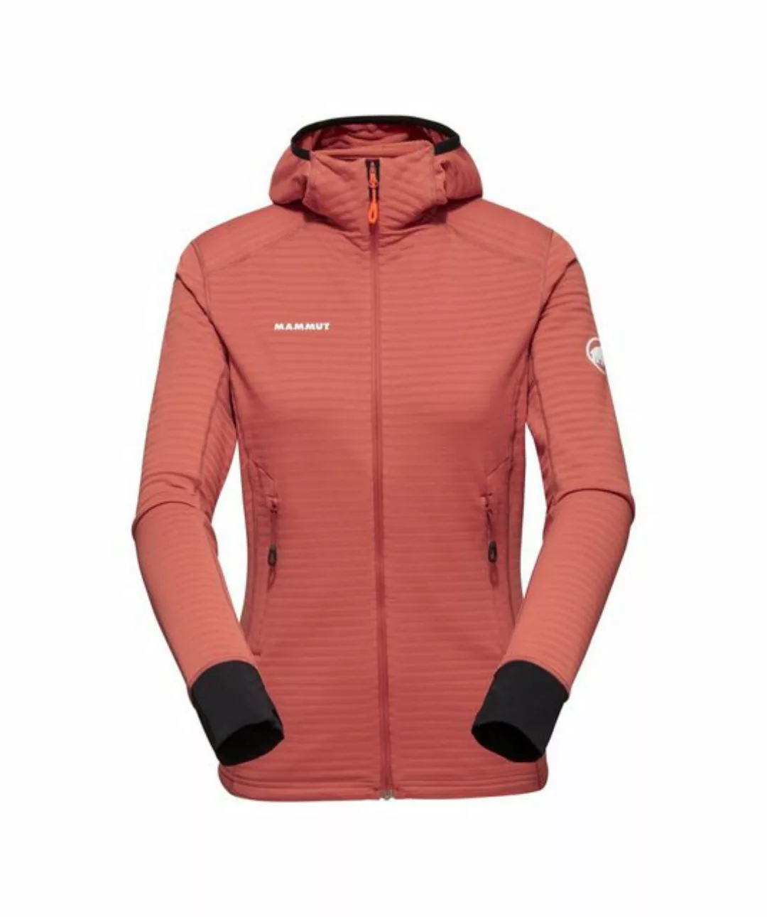 Mammut Fleecejacke Taiss Light ML Hooded Jacket Women BRICK-BLACK günstig online kaufen