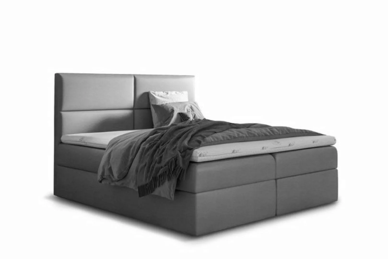 Stylefy Boxspringbett Merino (Schlafzimmerbett, Bett), Design günstig online kaufen