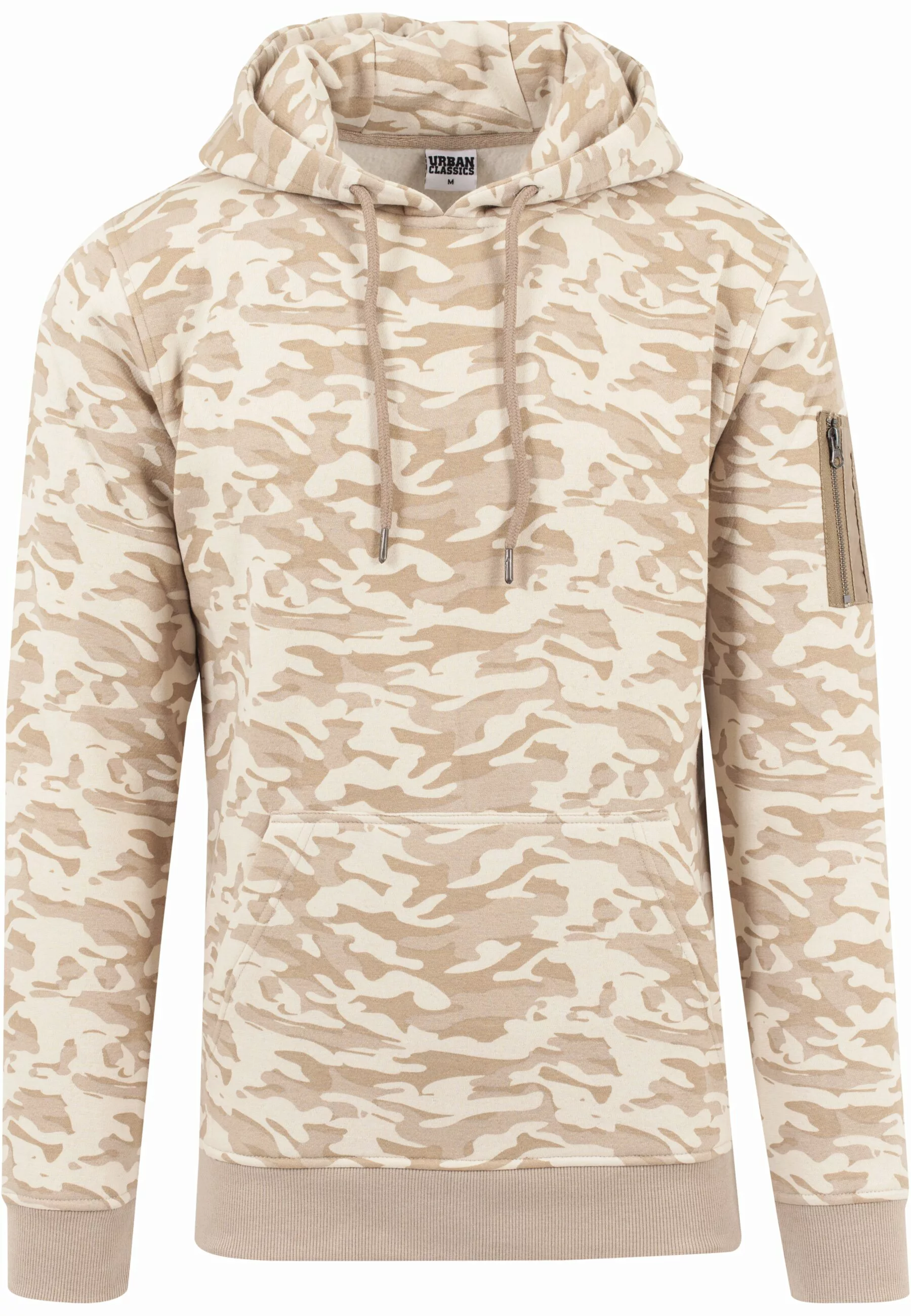 URBAN CLASSICS Sweatshirt "Urban Classics Herren Sweat Camo Bomber Hoody" günstig online kaufen