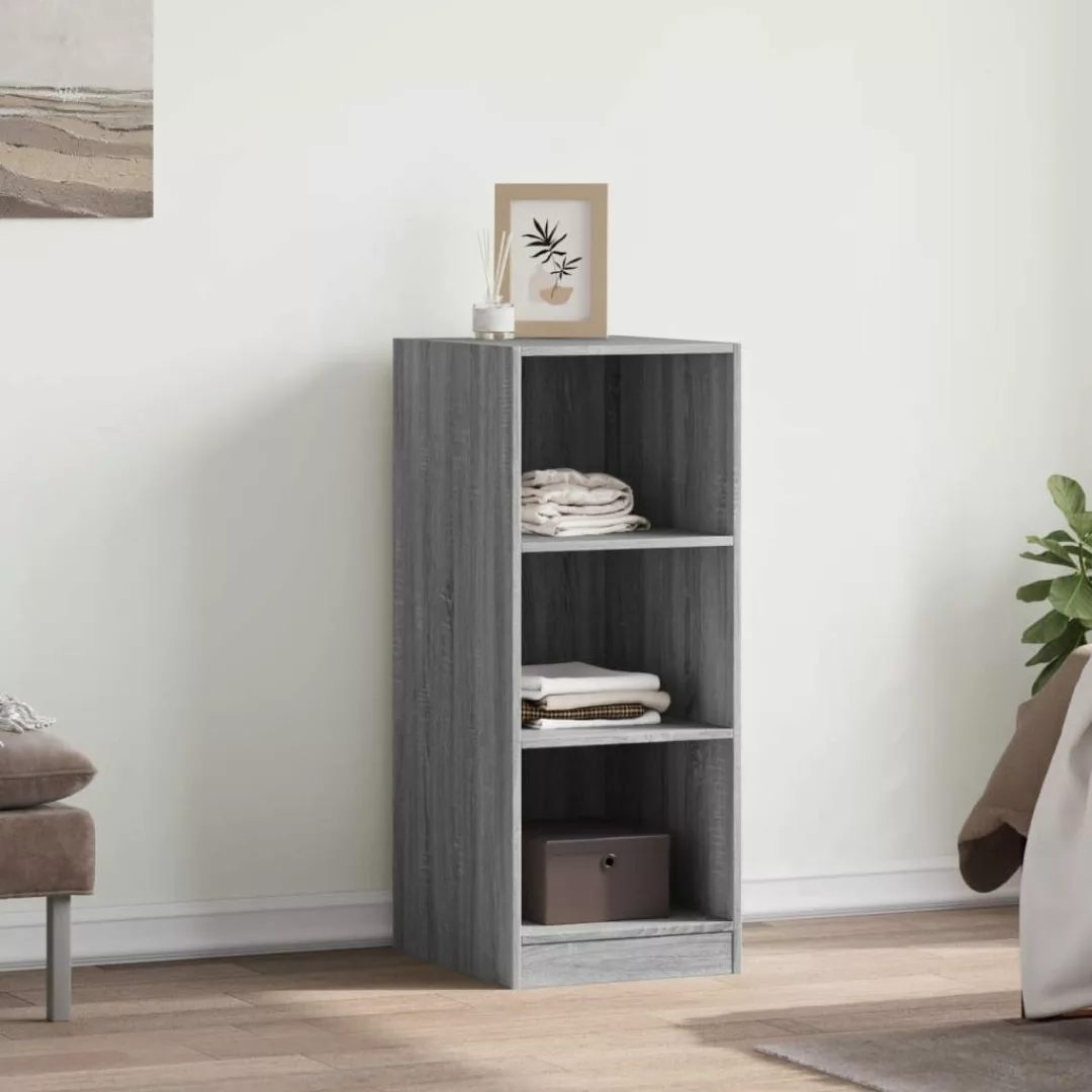 vidaXL Kleiderständer Kleiderschrank Grau Sonoma 48x41x102 günstig online kaufen