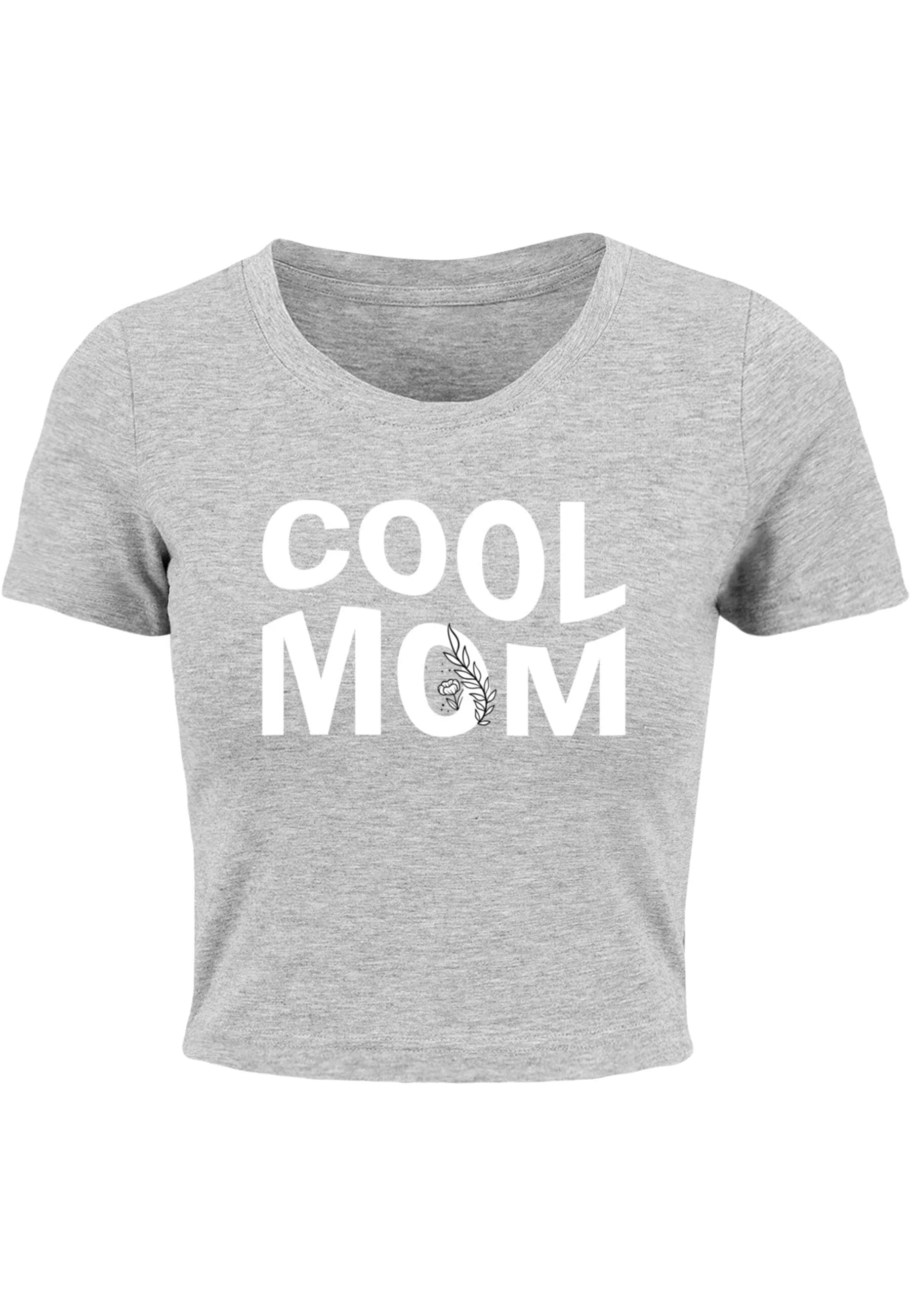 Merchcode T-Shirt "Merchcode Damen Ladies Mothers Day - Cool mom Cropped Te günstig online kaufen