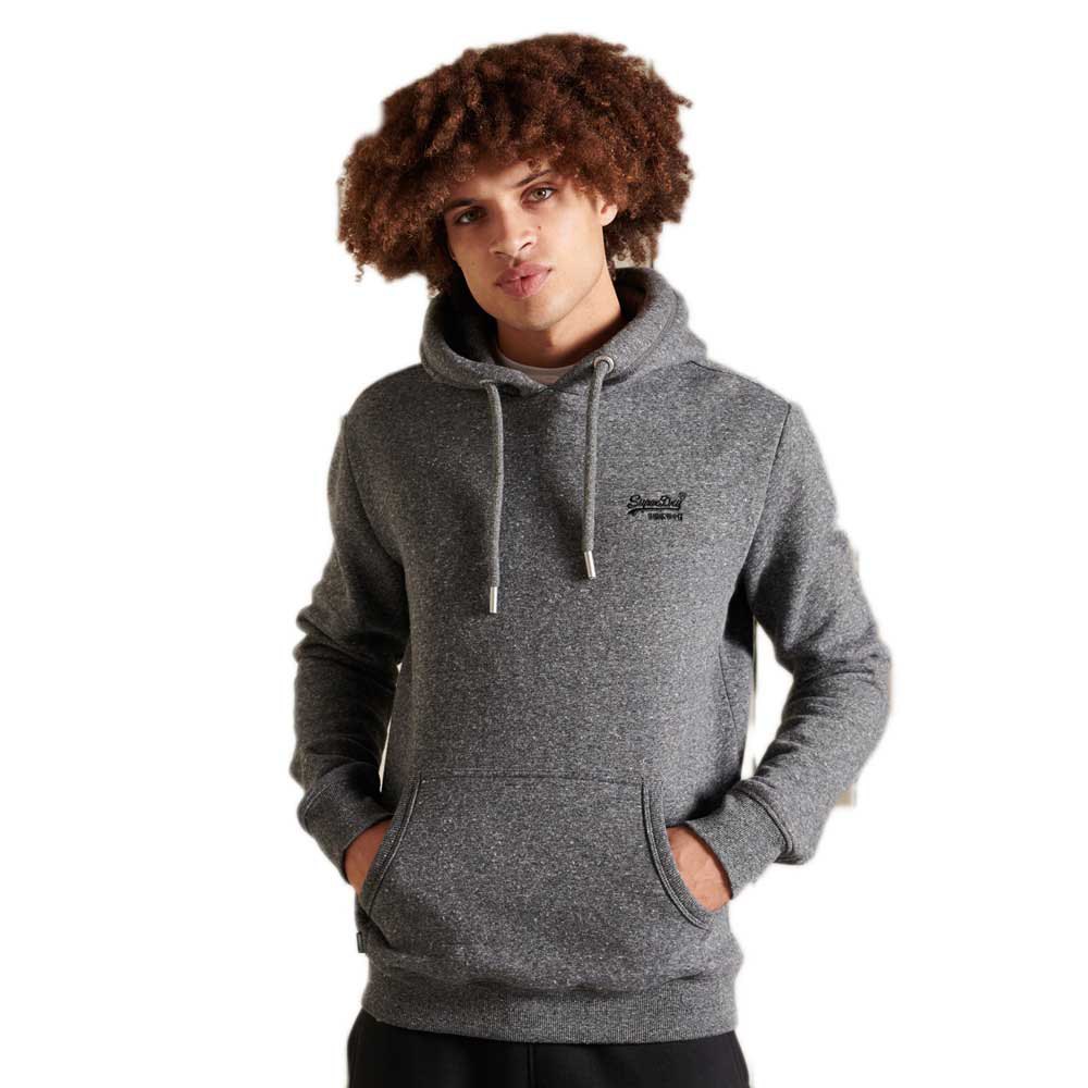 Superdry Vintage Logo Embroidered Kapuzenpullover L Dark Charcoal Jaspe günstig online kaufen