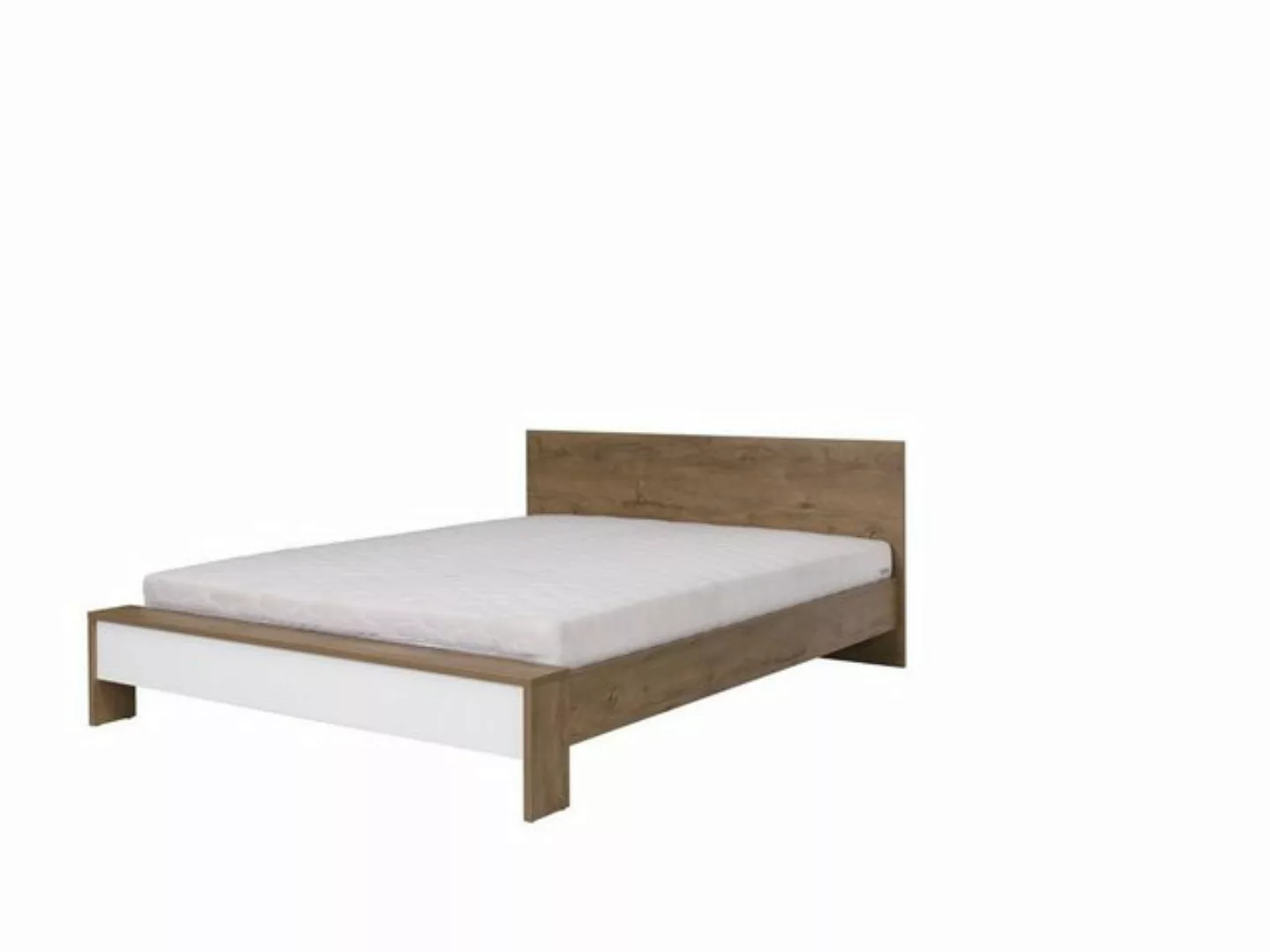 Beautysofa Bett Modernes, elegantes, stilvolles Holzbett LATIKA günstig online kaufen