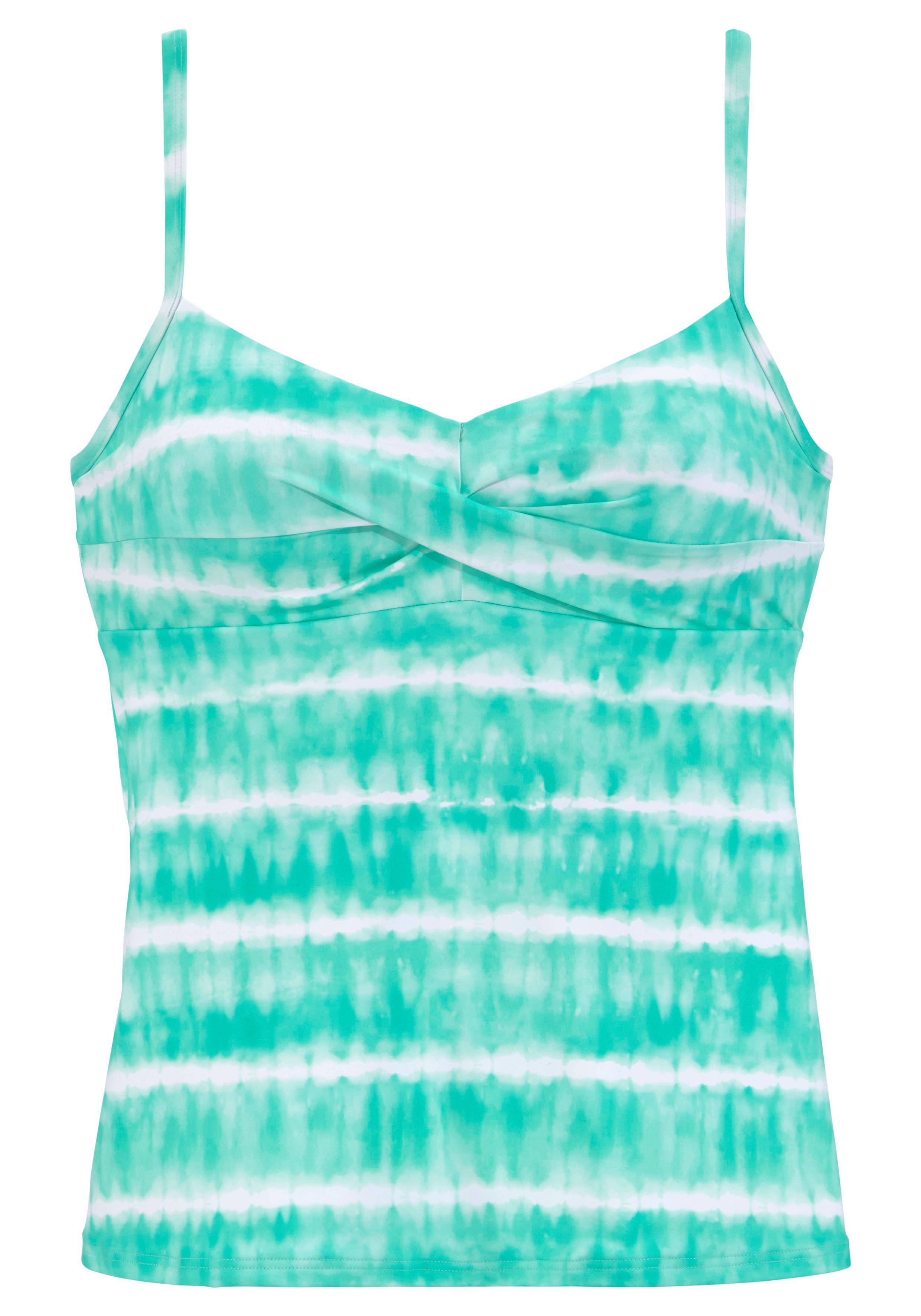 s.Oliver Bügel-Tankini-Top Enja, mit Batikdruck und günstig online kaufen