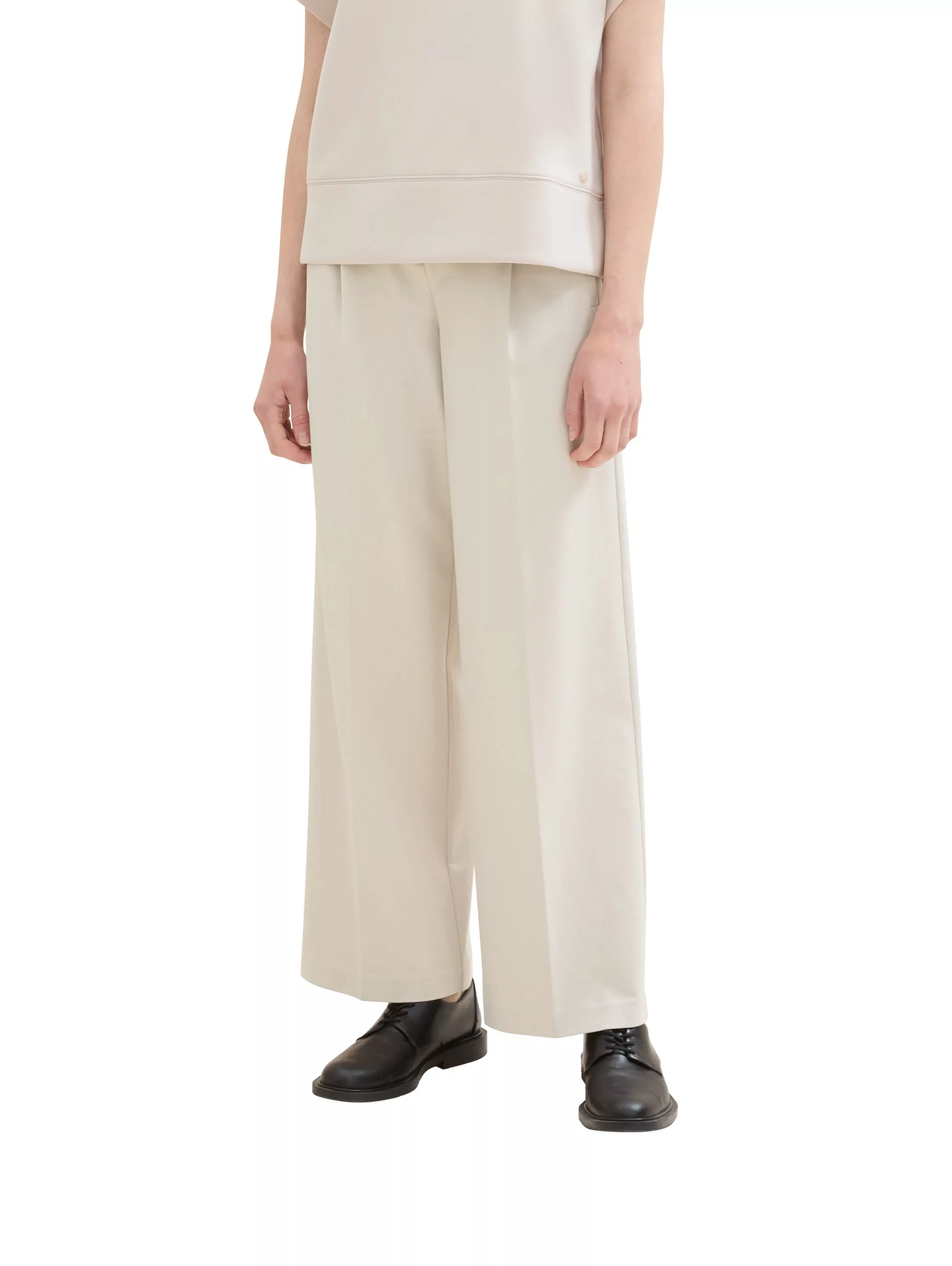 TOM TAILOR Jerseyhose, Wide Leg mit Taschen günstig online kaufen