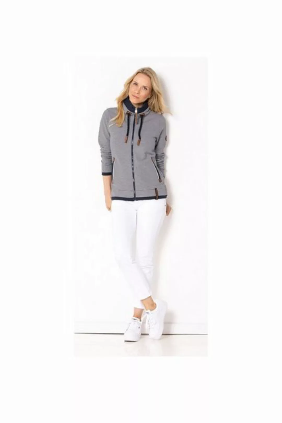 SER Sweatjacke Sweatjacke Ringel Depot W9900304S auch in großen Größen günstig online kaufen