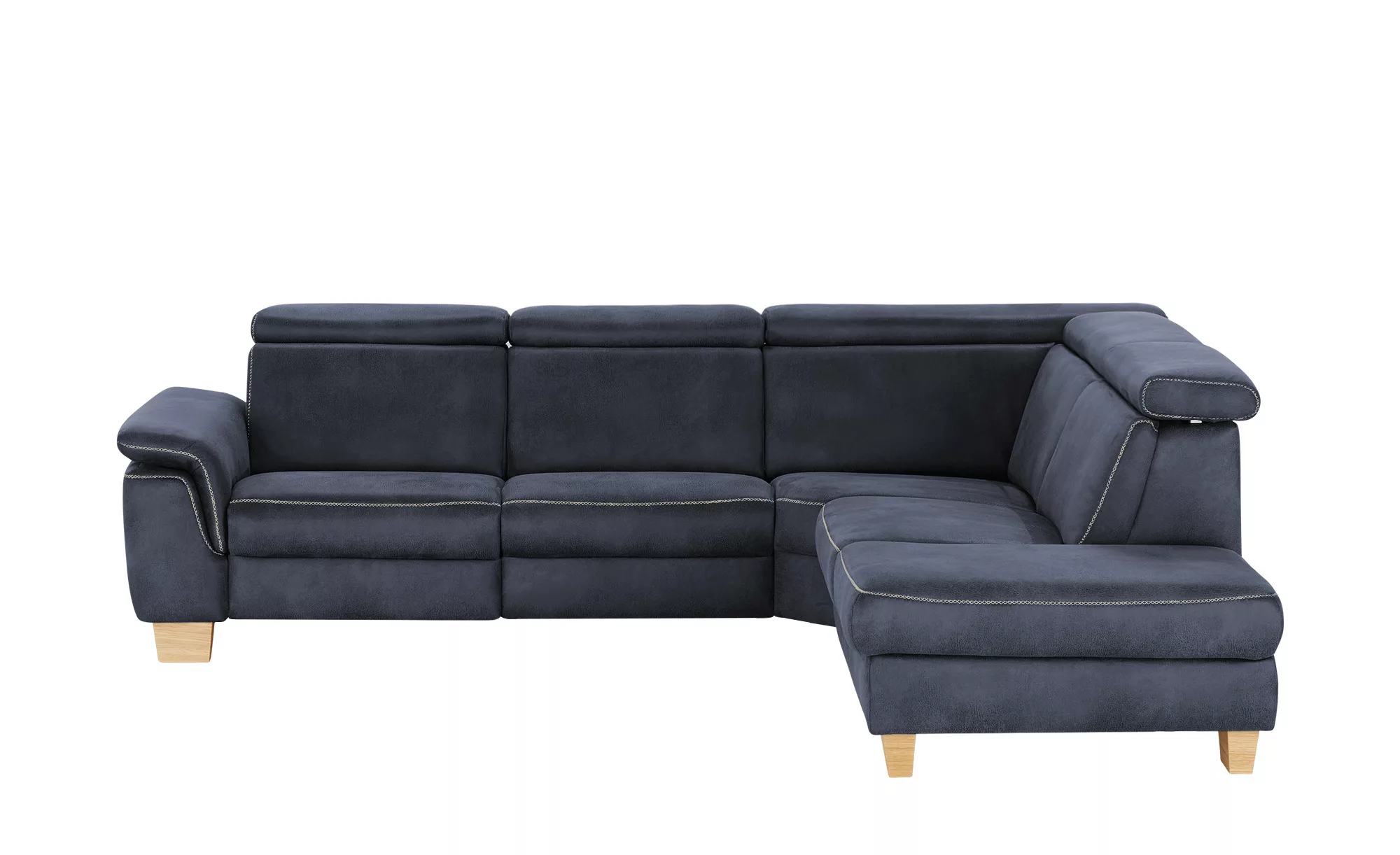 Mein Sofa bold Ecksofa  Beata ¦ blau ¦ Maße (cm): B: 270 H: 80 T: 233.0 Pol günstig online kaufen