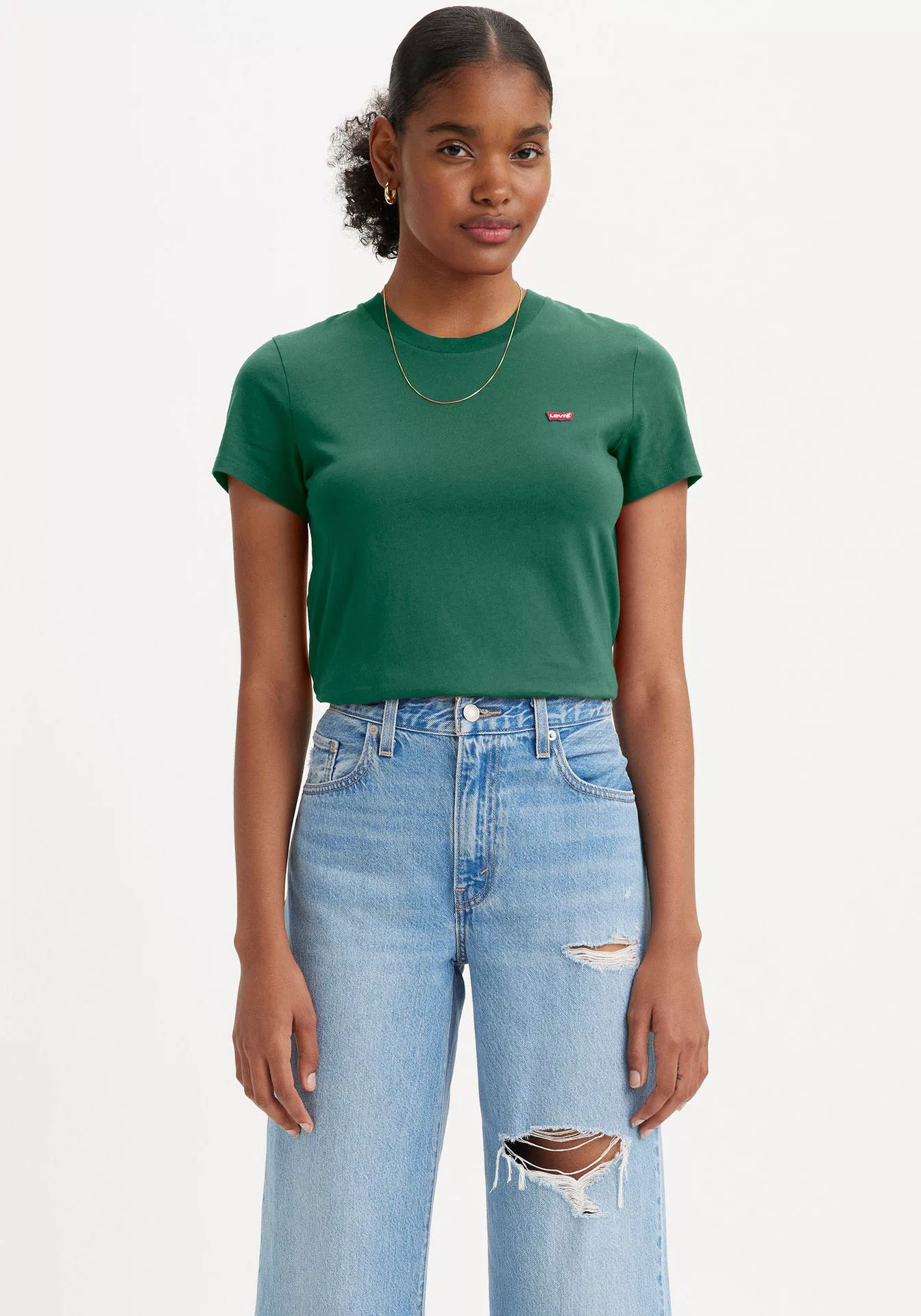 Levi's® T-Shirt TEE Minilogo mit kleiner Logostickerei günstig online kaufen