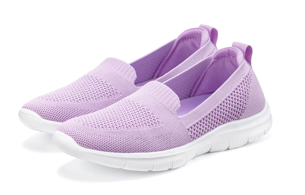 LASCANA Slipper, Slip-On-Sneaker, Halbschuh, ultraleichter Sneaker, VEGAN günstig online kaufen