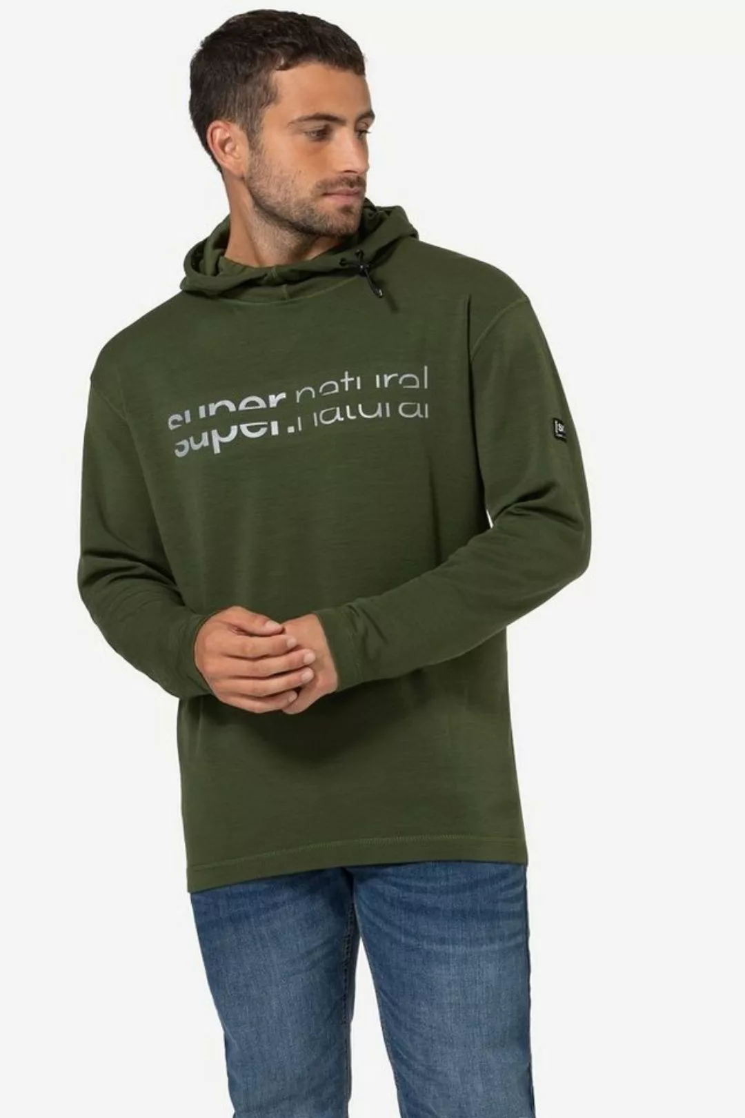 SUPER.NATURAL Hoodie Merino Hoodie M ALPINE ACTIVE HOODIE funktioneller Mer günstig online kaufen