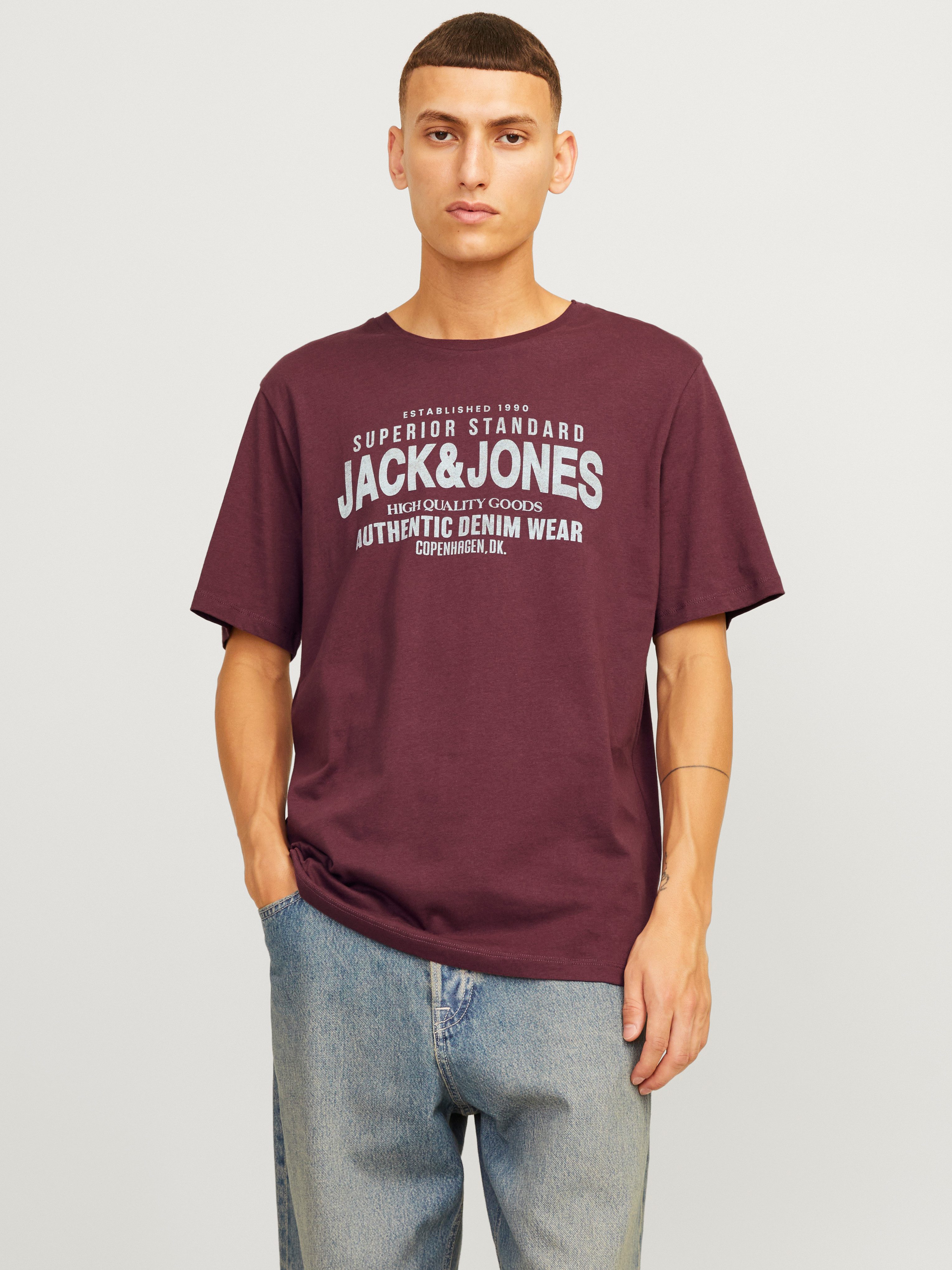 Jack & Jones Rundhalsshirt JJJEANS TEE günstig online kaufen
