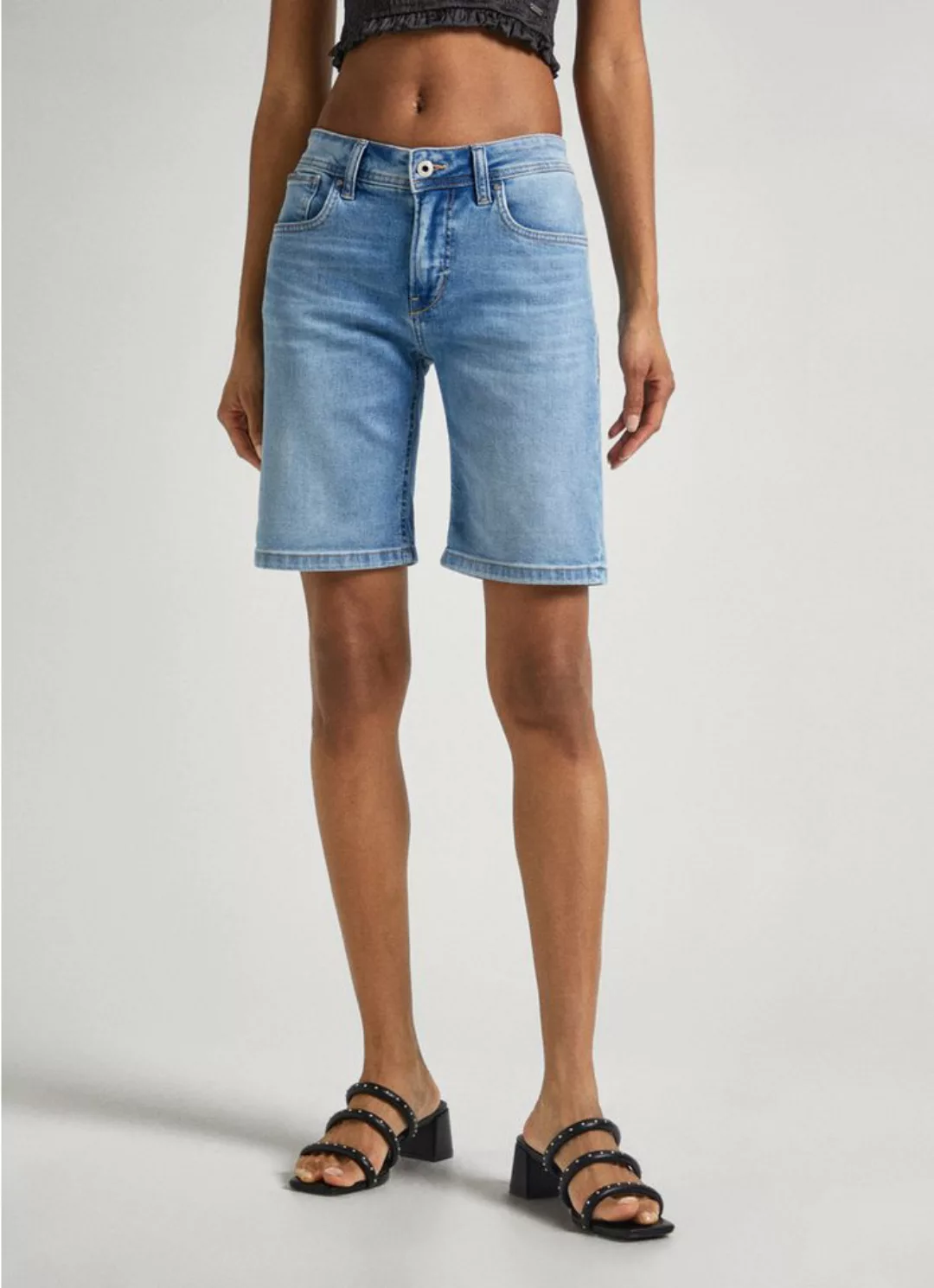 Pepe Jeans Slim-fit-Jeans Shorts SLIM SHORT MW günstig online kaufen