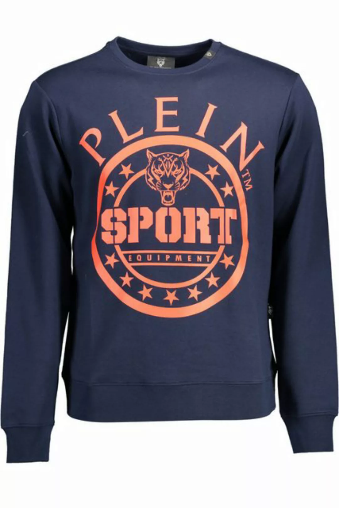 PLEIN SPORT Sweatshirt Herren Langarm-Pullover Blau: Stylisches Sweatshirt günstig online kaufen