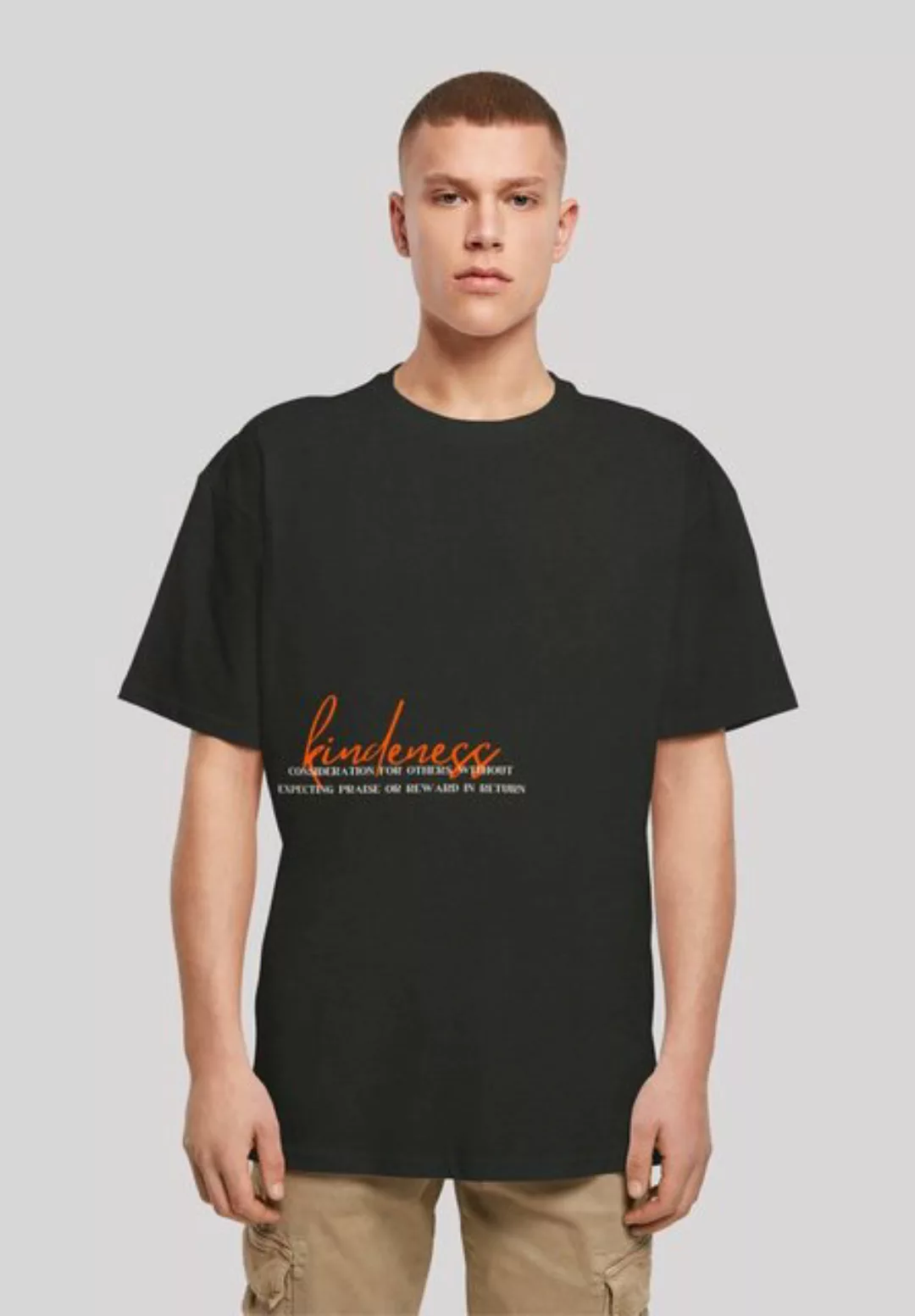 F4NT4STIC T-Shirt kindness OVERSIZE TEE Print günstig online kaufen