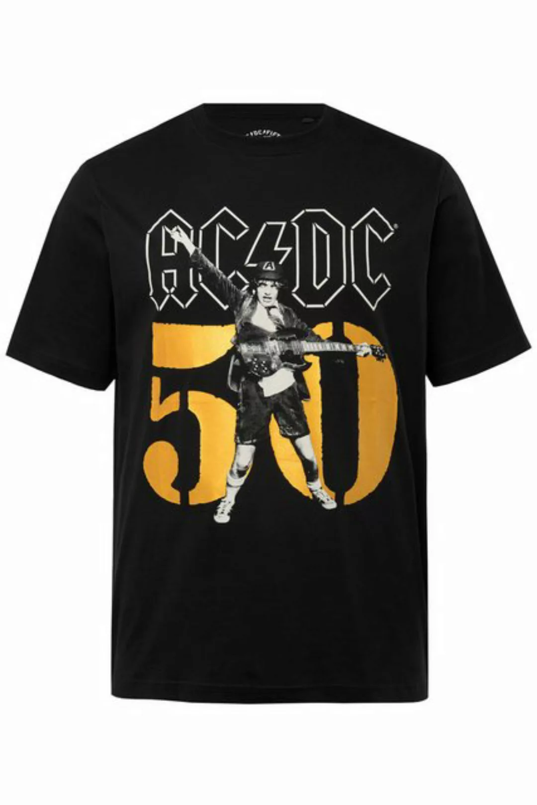 JP1880 T-Shirt JP 1880 T-Shirt Bandshirt AC/DC Halbarm bis 8 XL günstig online kaufen