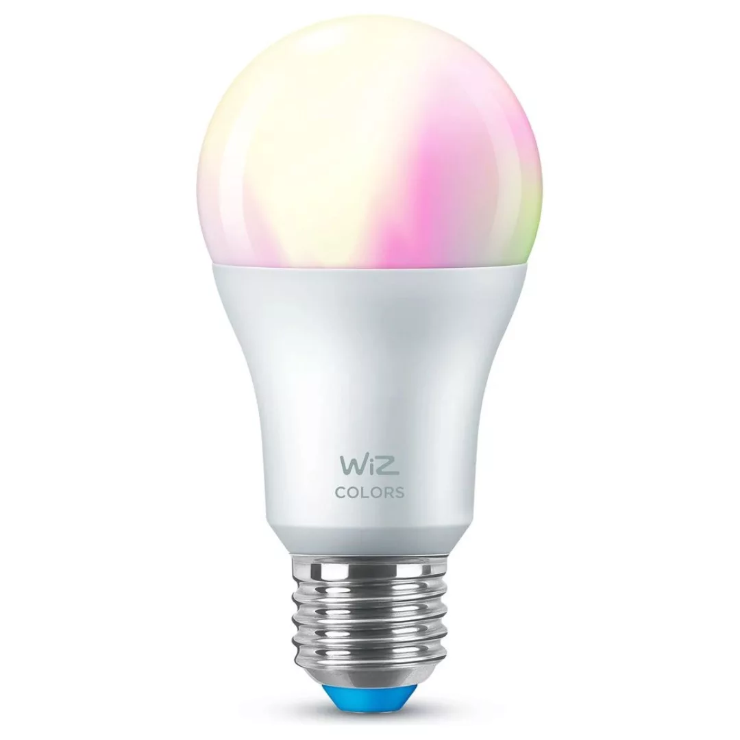 WiZ A60 LED-Lampe matt WiFi E27 8,5W RGBW 2er-Set günstig online kaufen