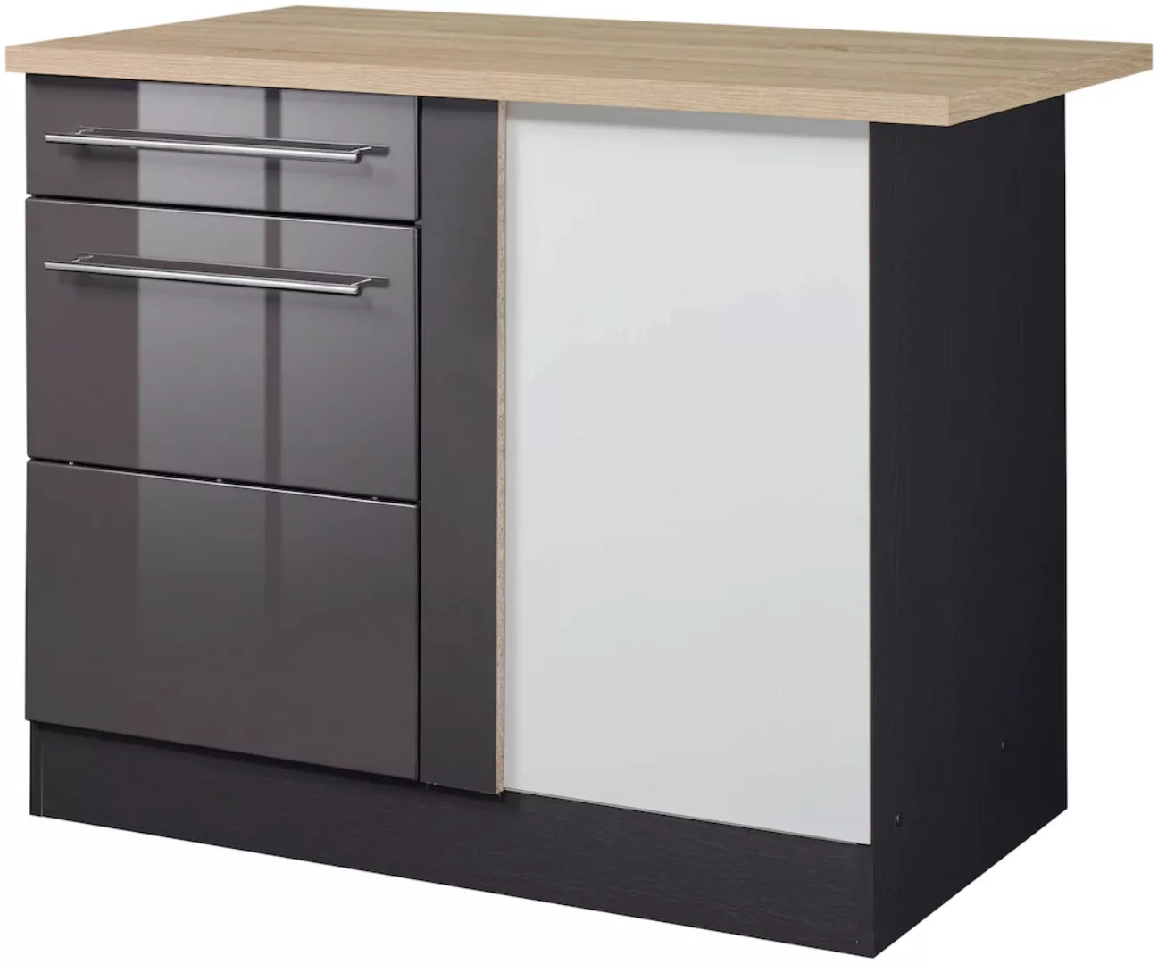 KOCHSTATION Eckunterschrank "KS-Wien", Breite 110 cm günstig online kaufen