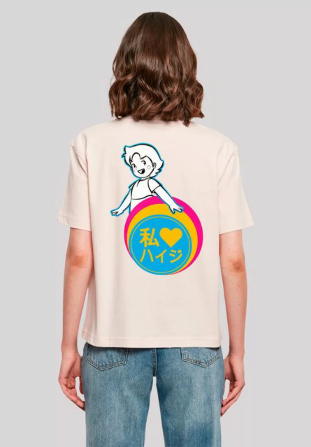 F4NT4STIC T-Shirt Heidi Kopf Motiv Heroes of Childhood Nostalgie, Retro, He günstig online kaufen