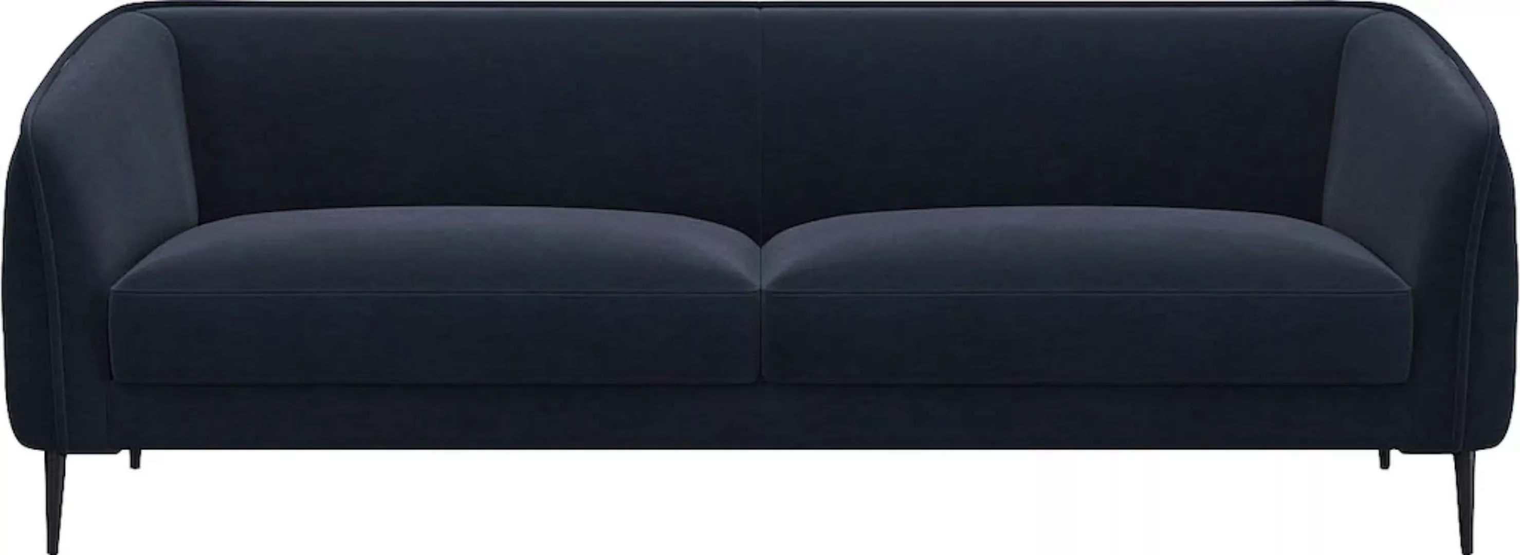 FLEXLUX 3-Sitzer "Belle Designsofa, Couch, bequem durch Kaltschaum im Sitz" günstig online kaufen