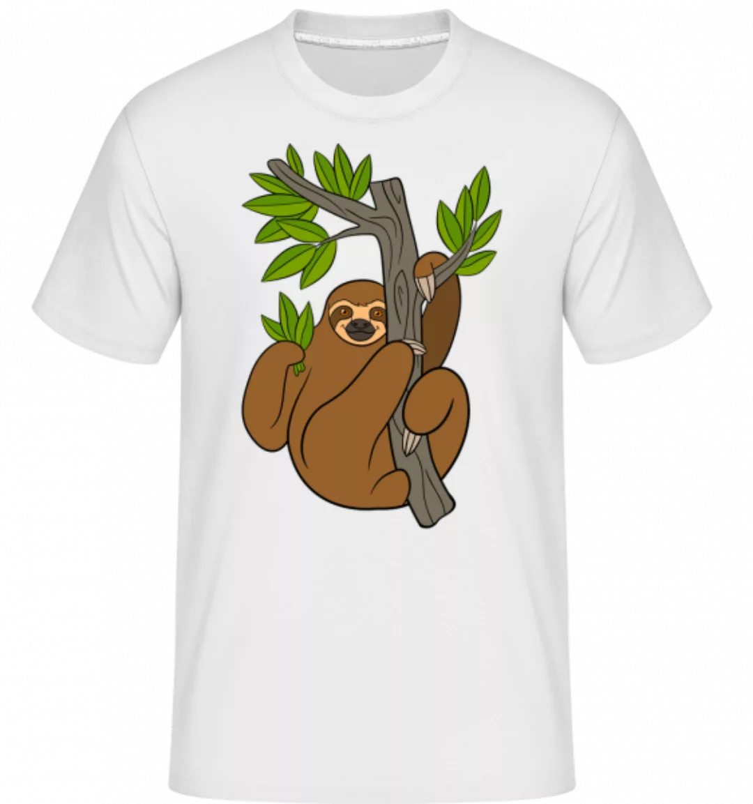 Faultier Am Baum · Shirtinator Männer T-Shirt günstig online kaufen
