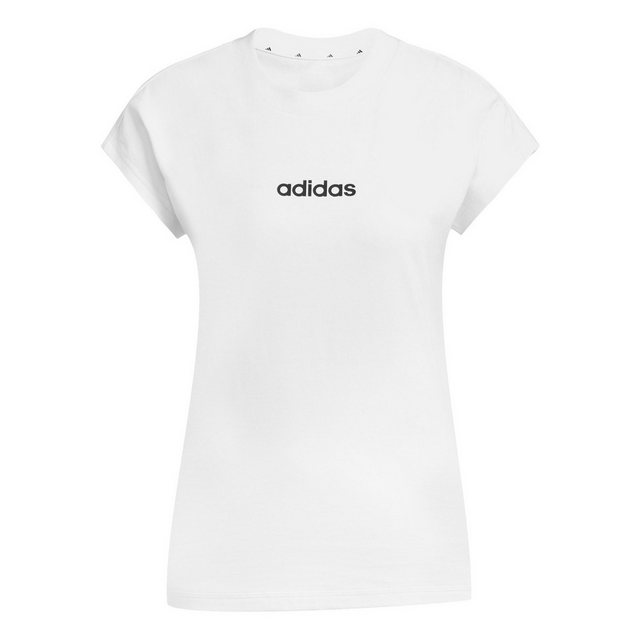 adidas Sportswear T-Shirt Essentials Linear Cotton T-Shirt mit Markenlogo a günstig online kaufen