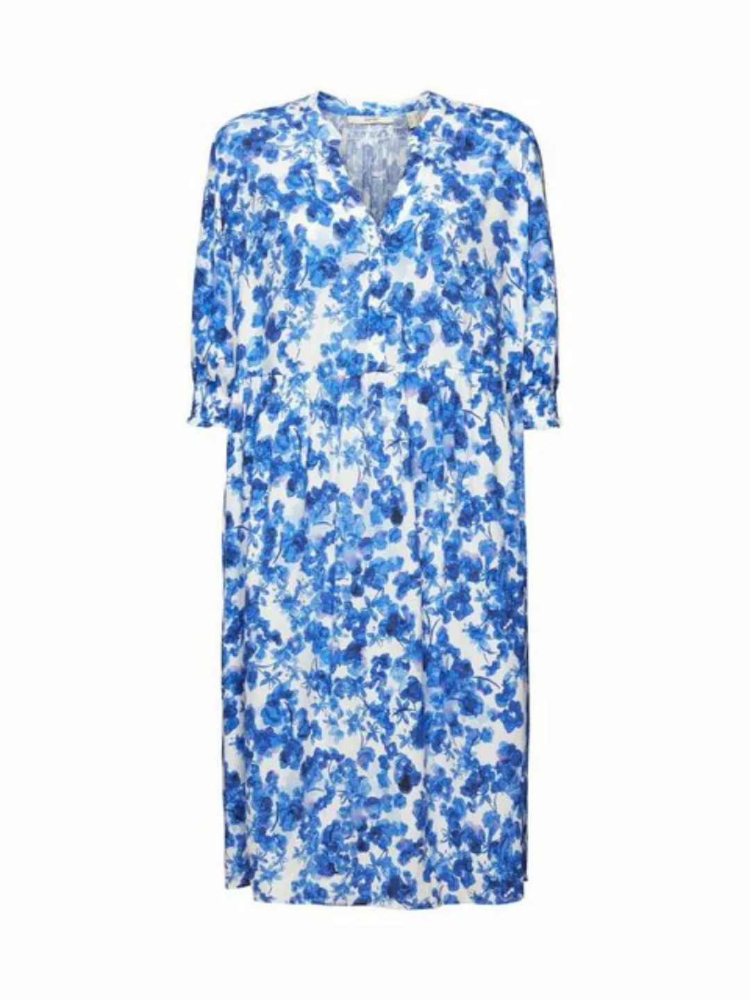 Esprit Midikleid Duftiges Kleid mit Allover-Muster günstig online kaufen