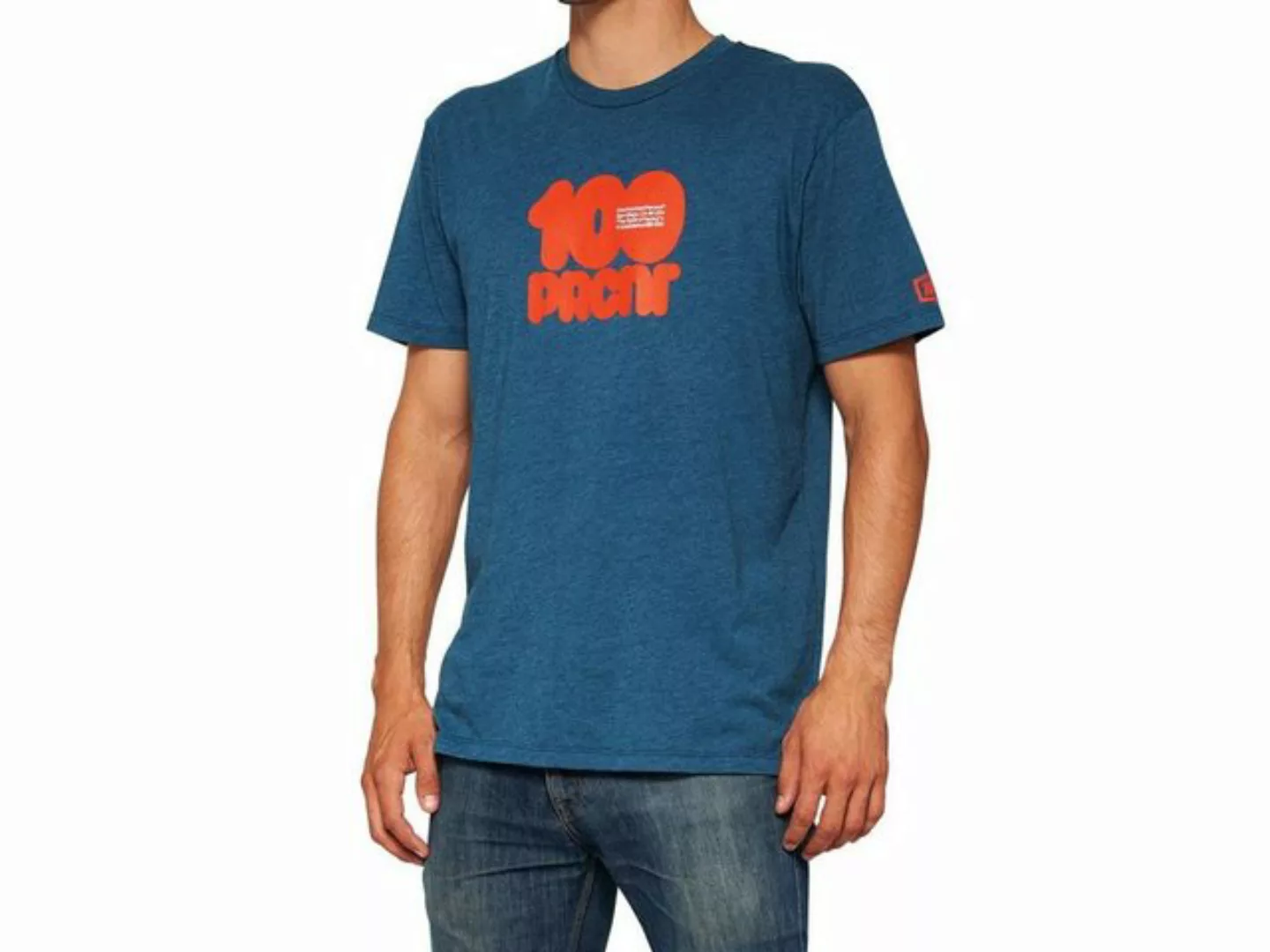 100% T-Shirt T-Shirts 100% Donut T-Shirt - Deep Sea Heather L- (1-tlg) günstig online kaufen