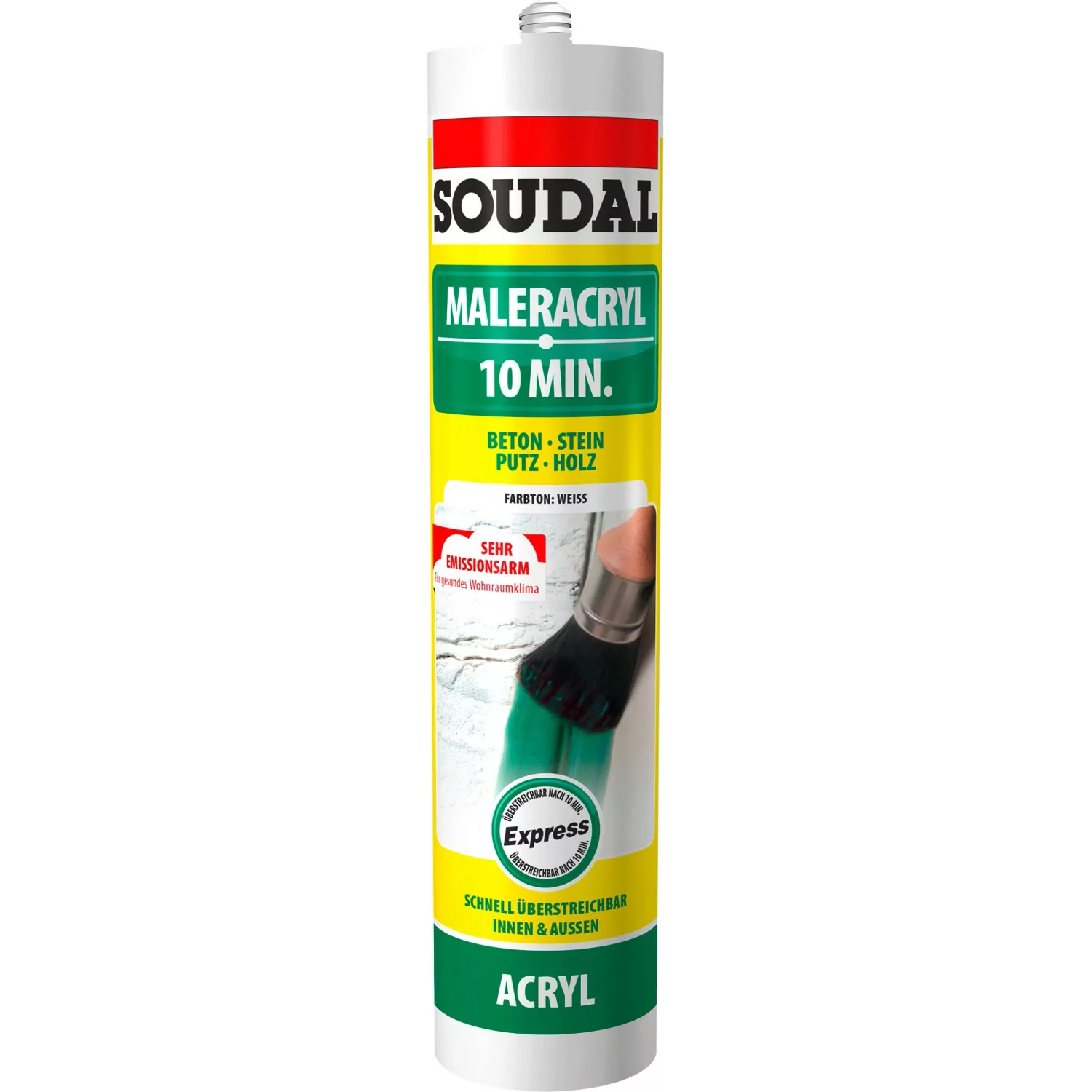 Soudal Maleracryl 10 min-Express Weiß 300 ml günstig online kaufen