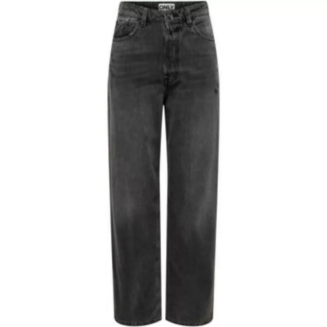 Only  Slim Fit Jeans ONLCELESTE HW LOOSE WIDE DNM CRO089 - 15270914 günstig online kaufen