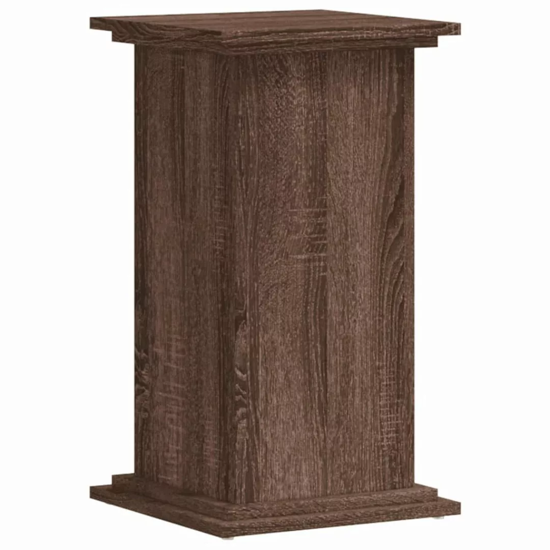 vidaXL Blumenständer Pflanzenständer Braun Eichen-Optik 33x33x60 günstig online kaufen