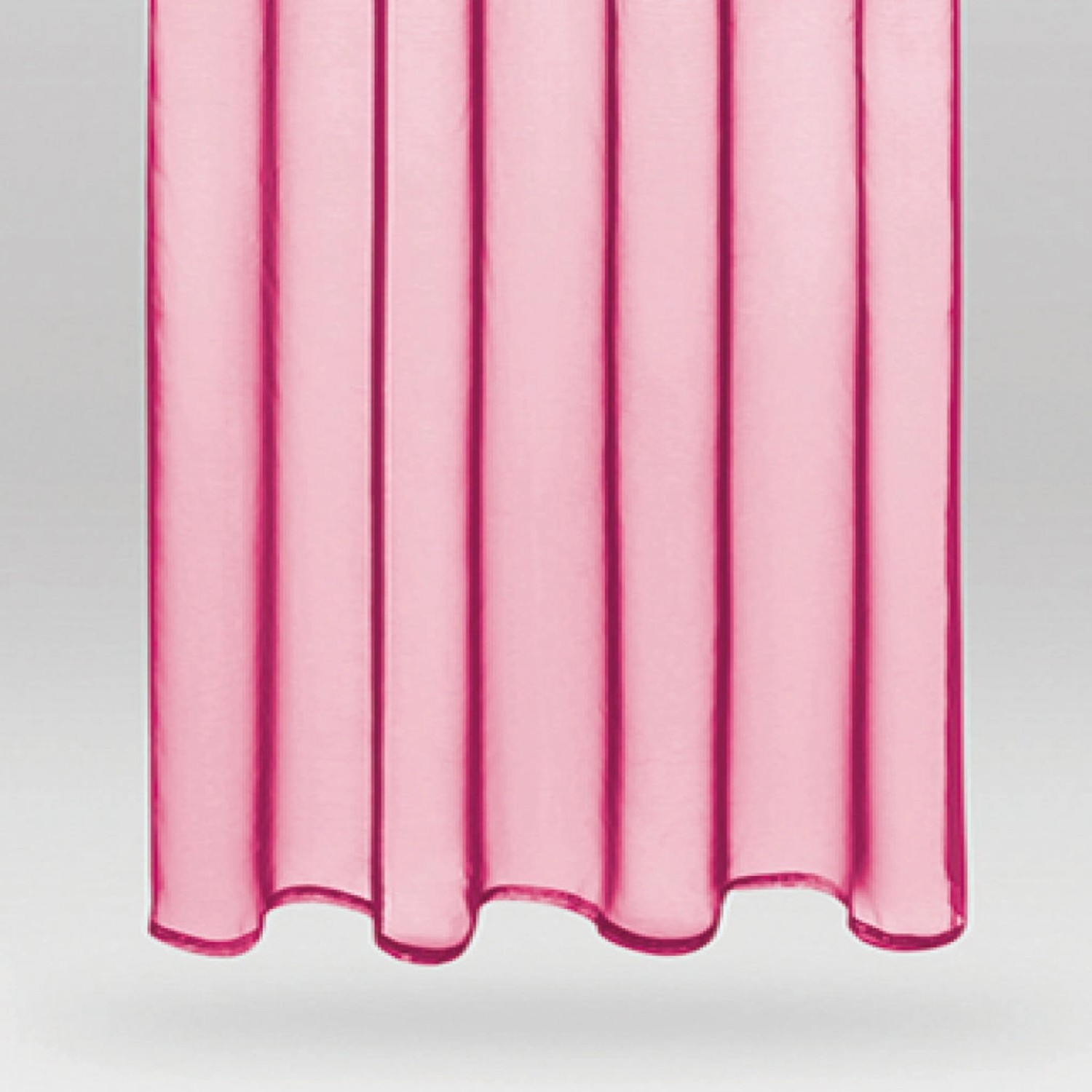 Bestlivings Dekoschal Noella Schlaufe Voile 2er Pack 140 cm x 145 cm Pink günstig online kaufen