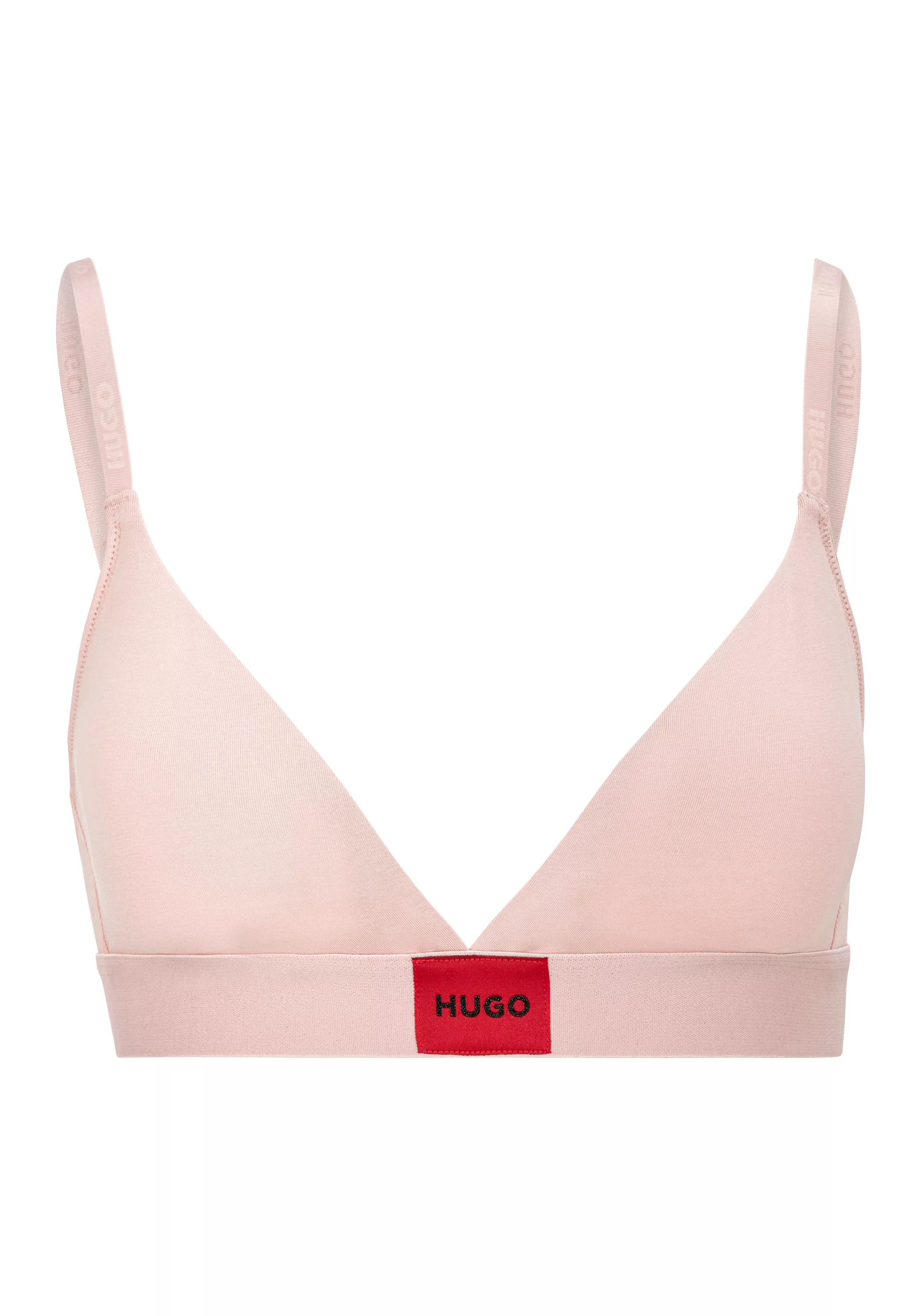 HUGO Underwear Triangel-BH "TRIANGLE RED LABEL", mit HUGO Logo auf dem Bund günstig online kaufen