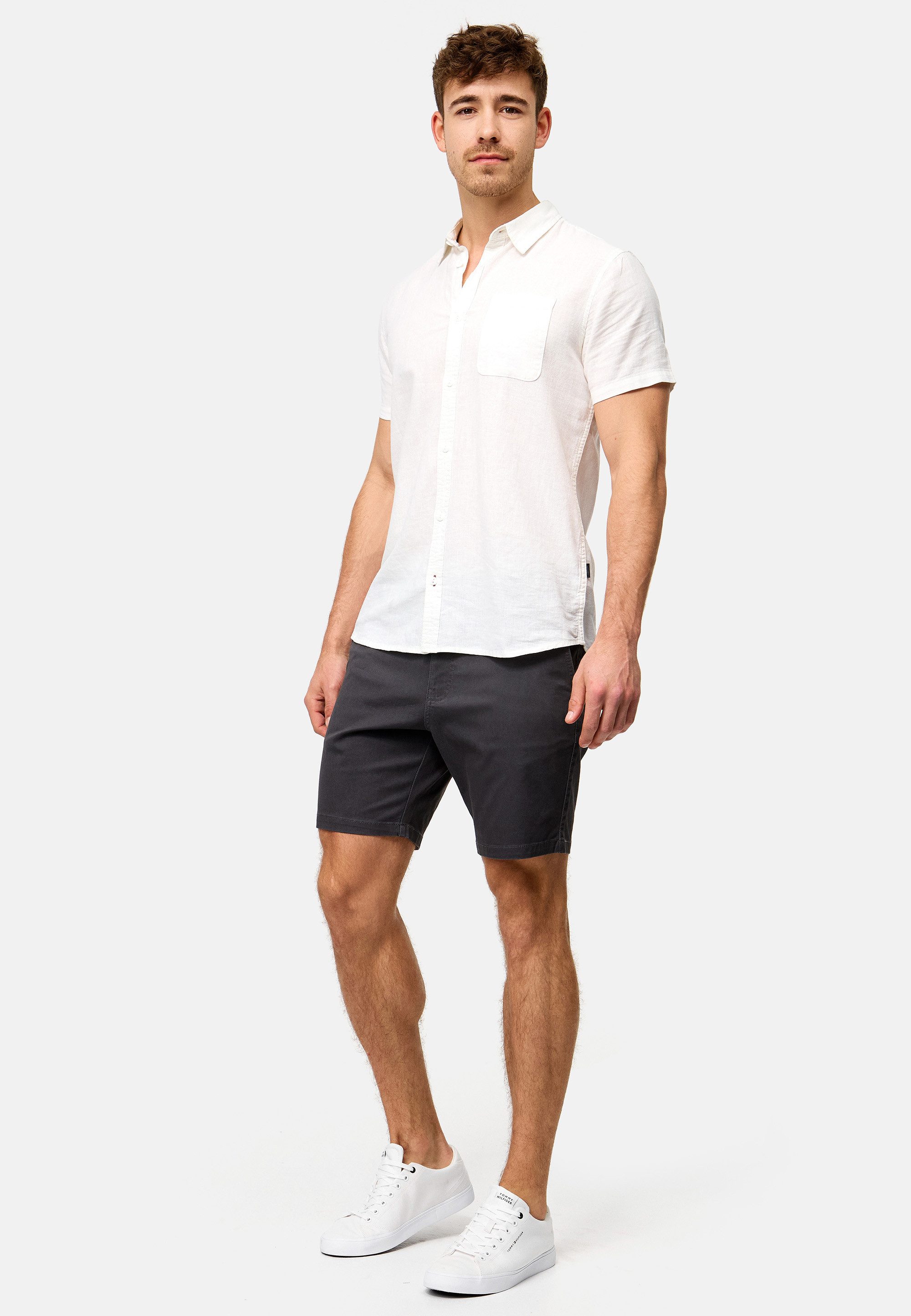 Indicode Chinoshorts INSylvester aus elastischer Baumwoll-Qualität günstig online kaufen