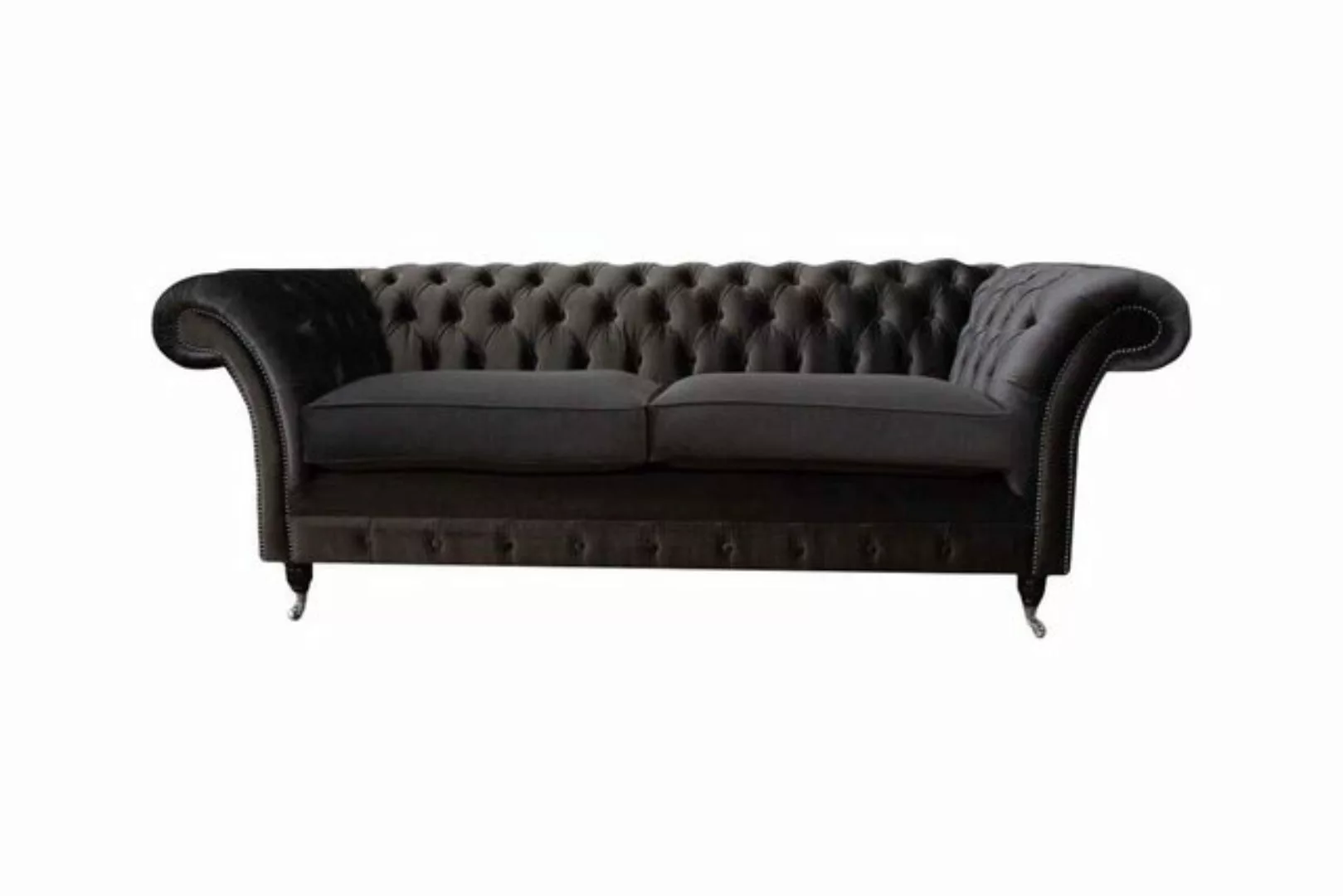 JVmoebel Sofa Sofa 3 Sitzer Wohnzimmer Luxus Polster Designer Möbel Chester günstig online kaufen