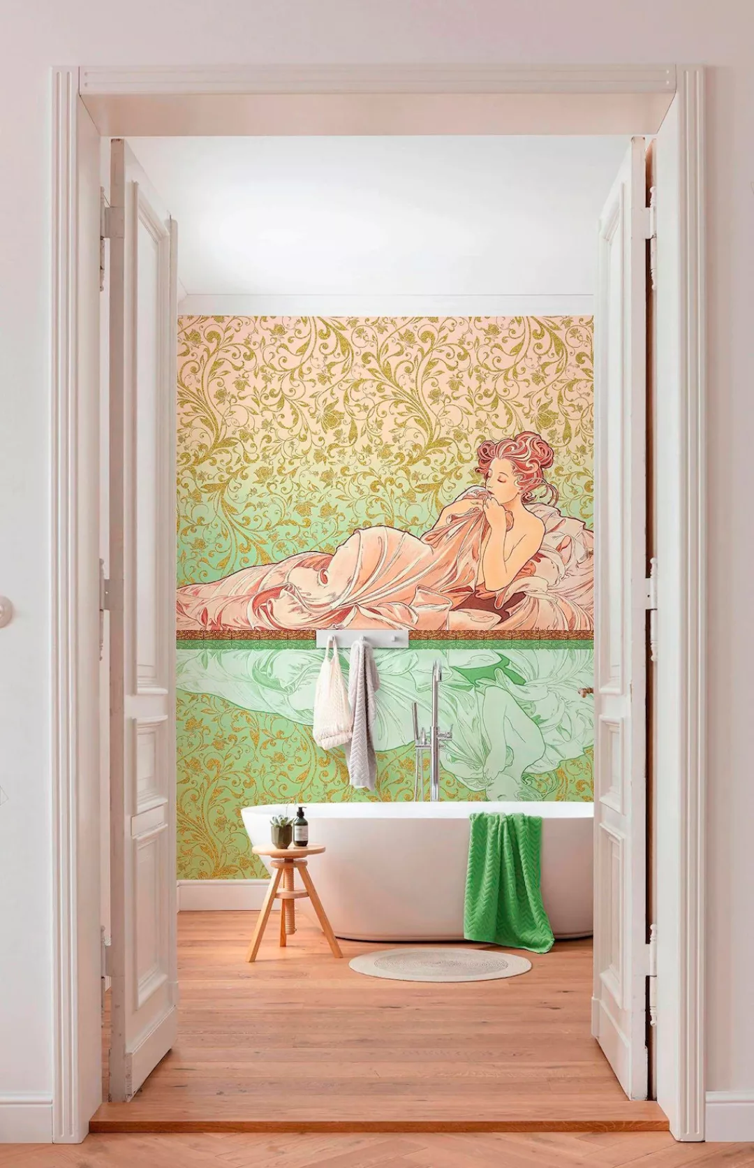 KOMAR Vlies Fototapete - Réflexion - Größe 200 x 280 cm mehrfarbig günstig online kaufen